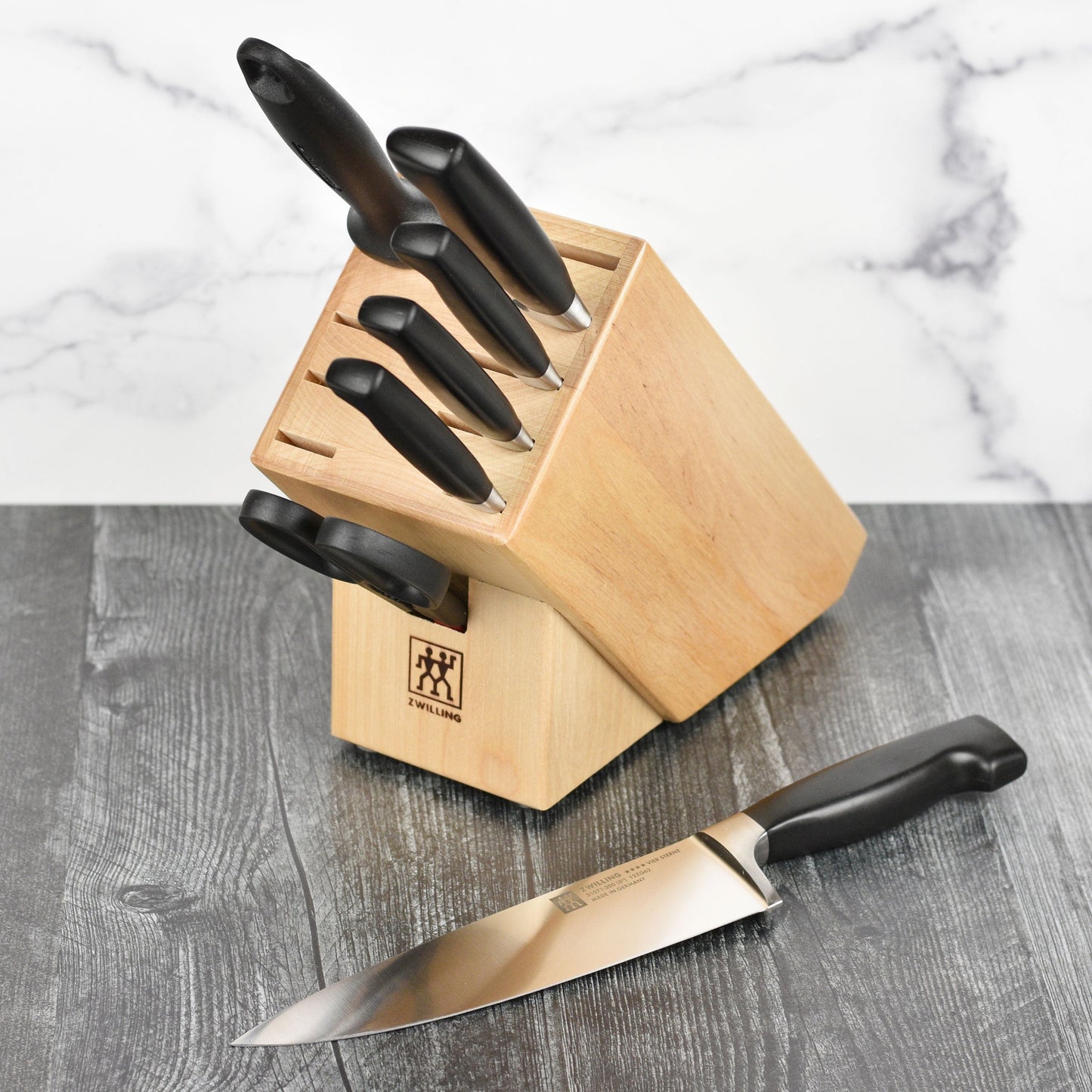 Zwilling Four Star 8 Piece Knife Block Set