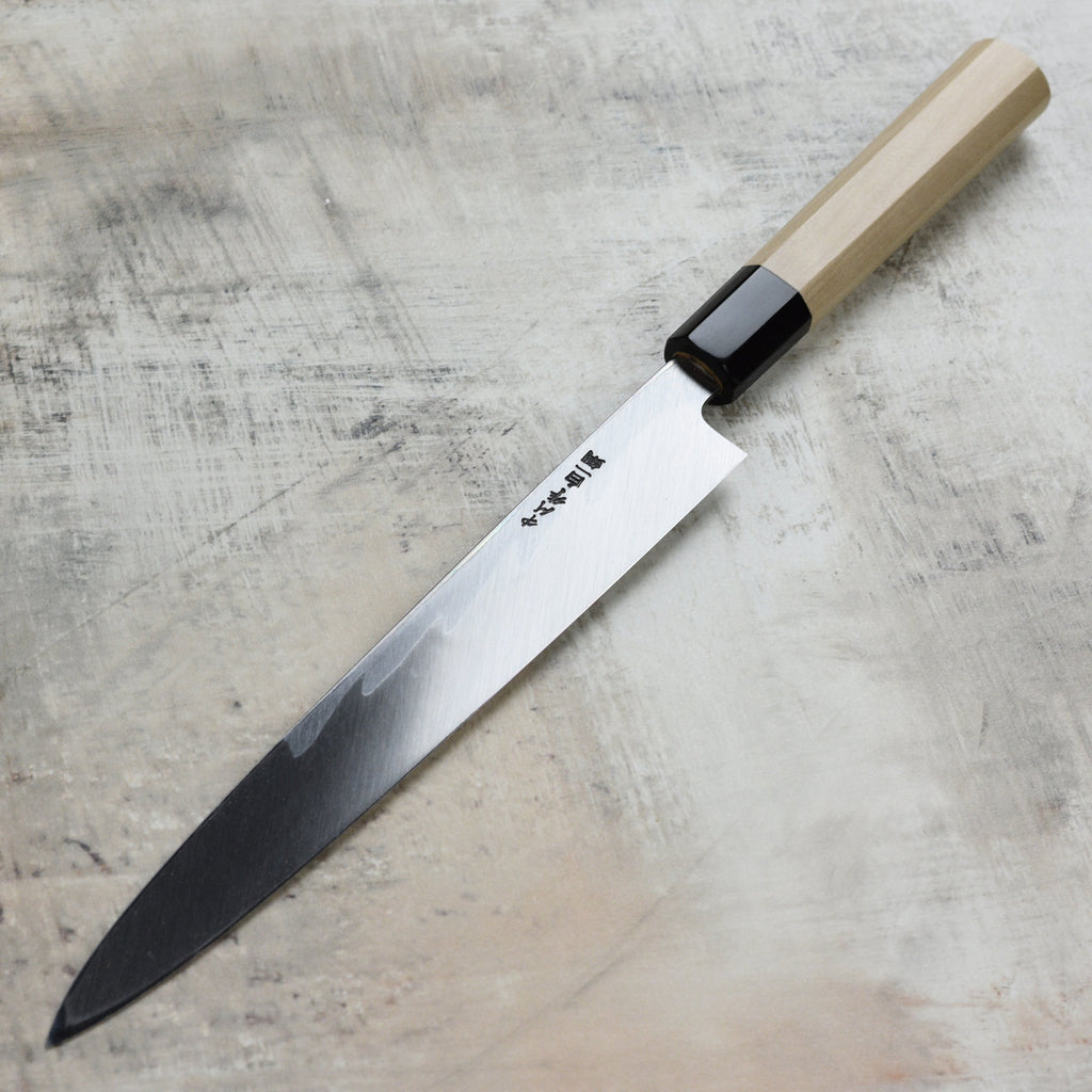 Ittetsu x Nakagawa Shirogami #2 Single-Bevel 9.4" Yanagiba with Saya