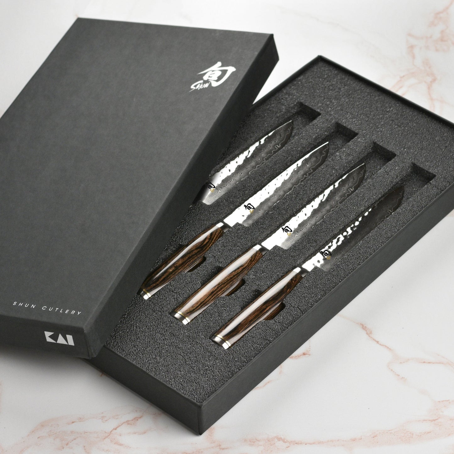 Shun Premier 4 Piece Steak Knife Set