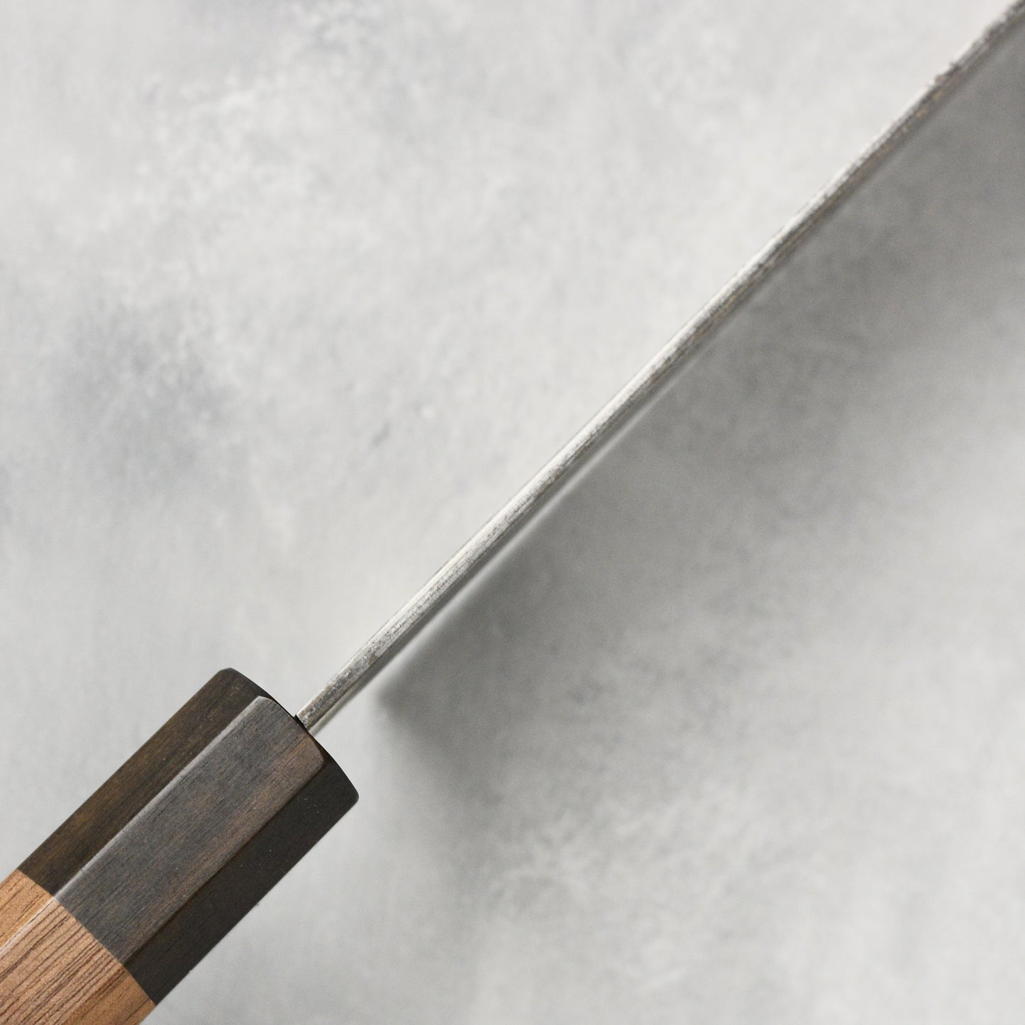Hatono Aogami Super Kurouchi Stainless Clad 7" Bunka