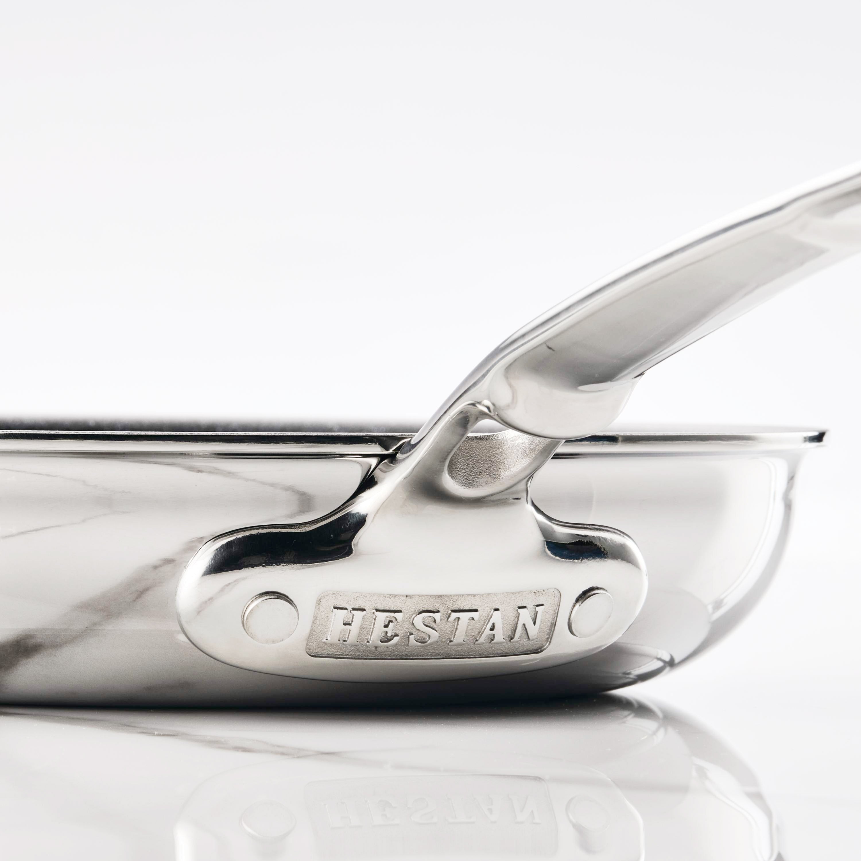 Hestan ProBond Luxe 11" Stainless Steel Skillet with Lid