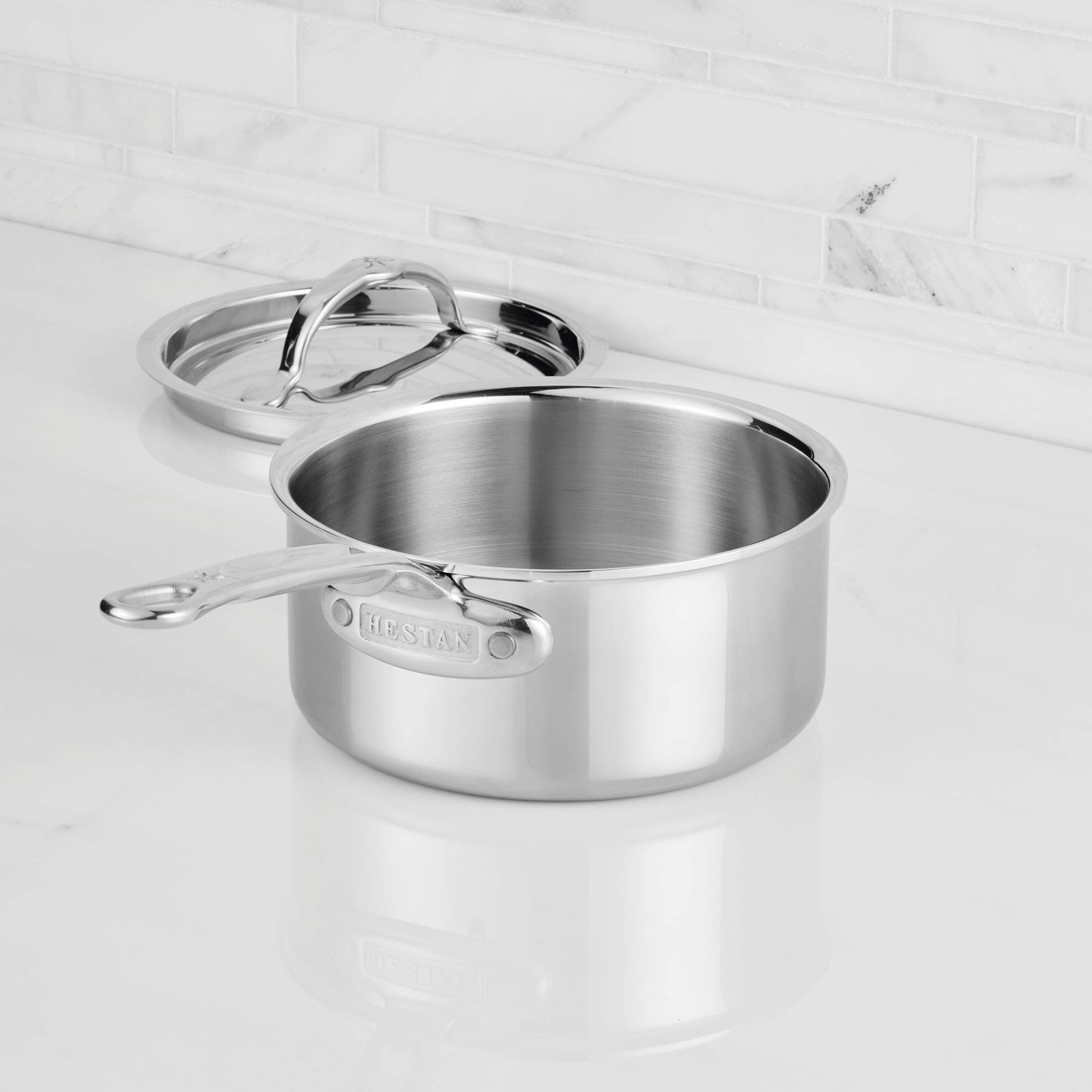Hestan ProBond Luxe 1.5-quart Stainless Steel Saucepan