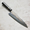 Shoichi Hashimoto Tatsuse Aogami #2 + Shirogami #2 Coreless Damascus 9.4" Gyuto