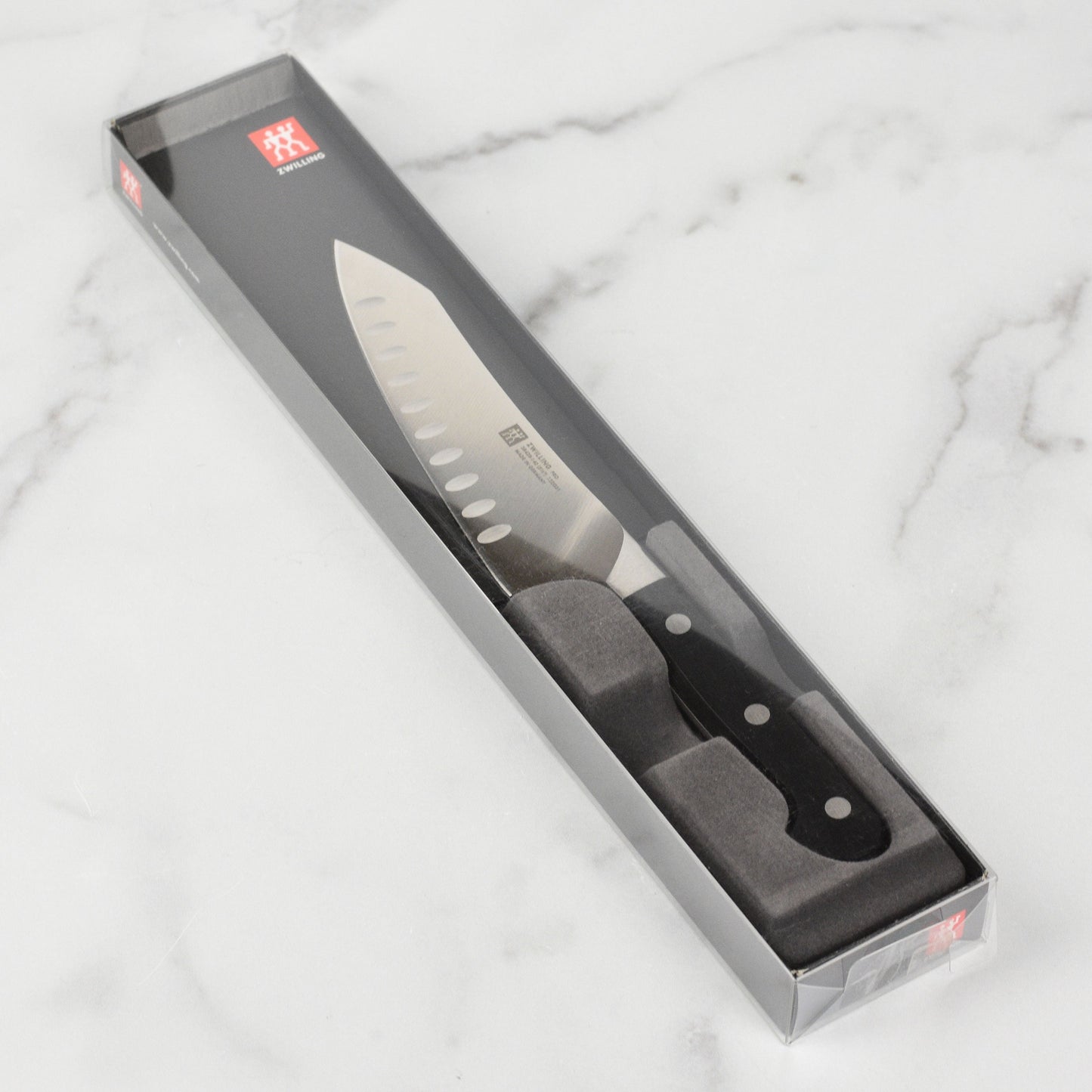 Zwilling Pro 5.5" Hollow Edge Rocking Santoku Knife