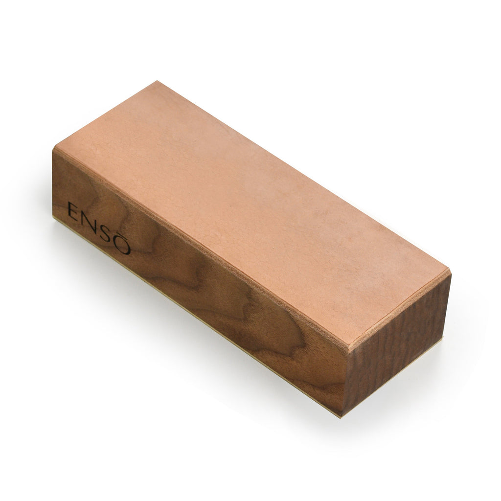 Enso Double-Sided Leather Stropping Block