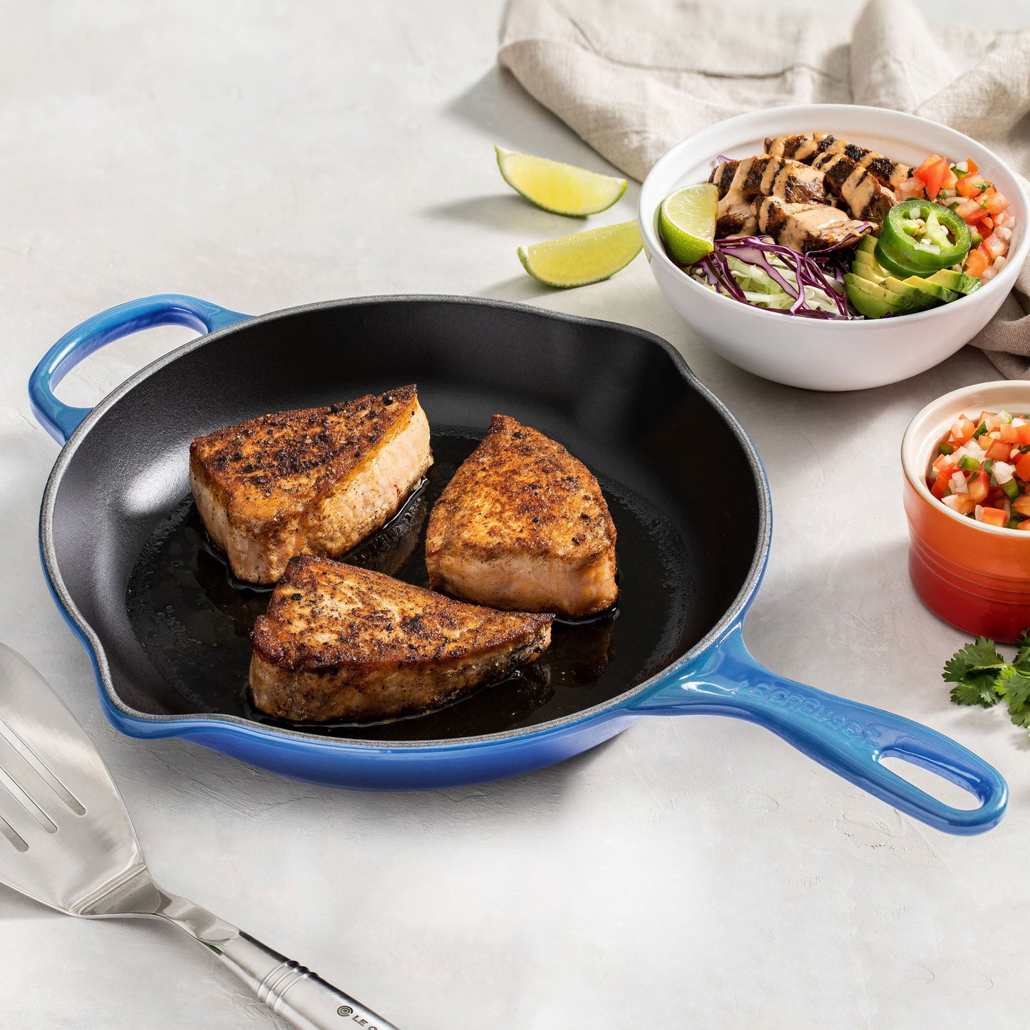 Le Creuset Signature Cast Iron 11.75" Marseille Skillet