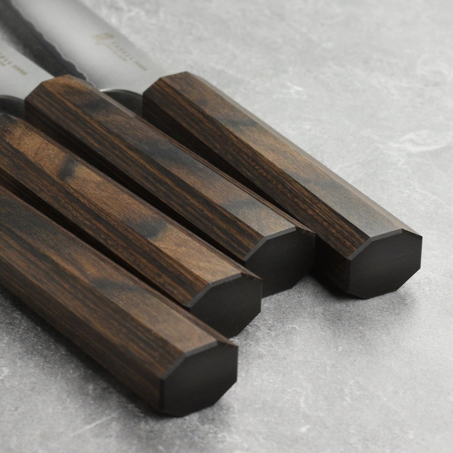 Yaxell Hana 4 Piece Steak Knife Set with Case