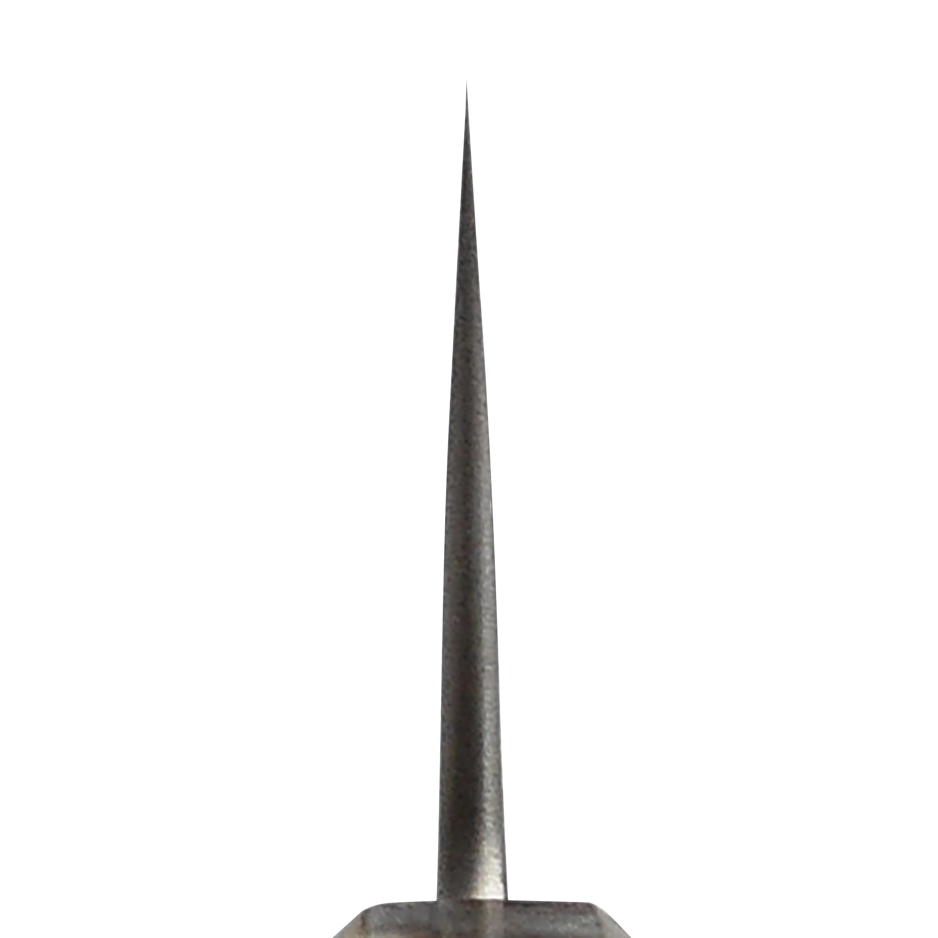 Yoshikane Shirogami #2 Kurouchi Stainless Clad 8.25" Gyuto, Stabilized Birch