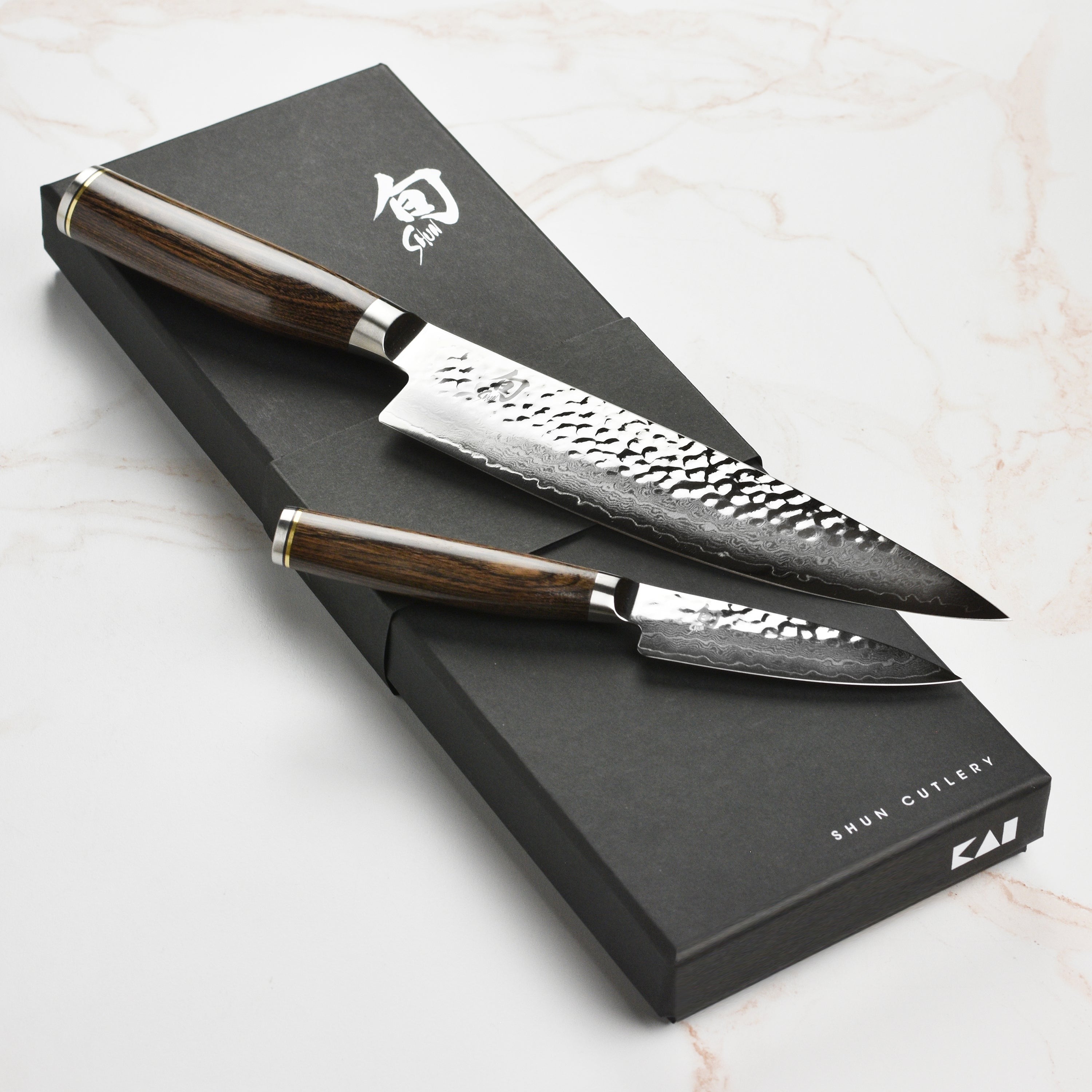 Shun Premier Chef's & Paring Knife Set