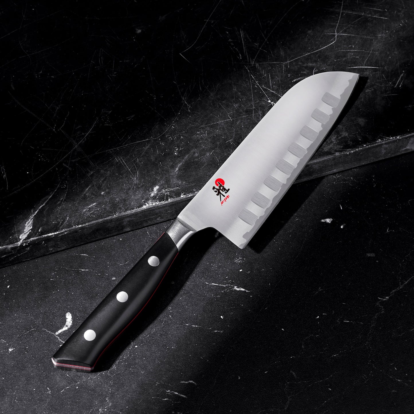 Miyabi Evolution 5.5" Hollow Edge Santoku Knife