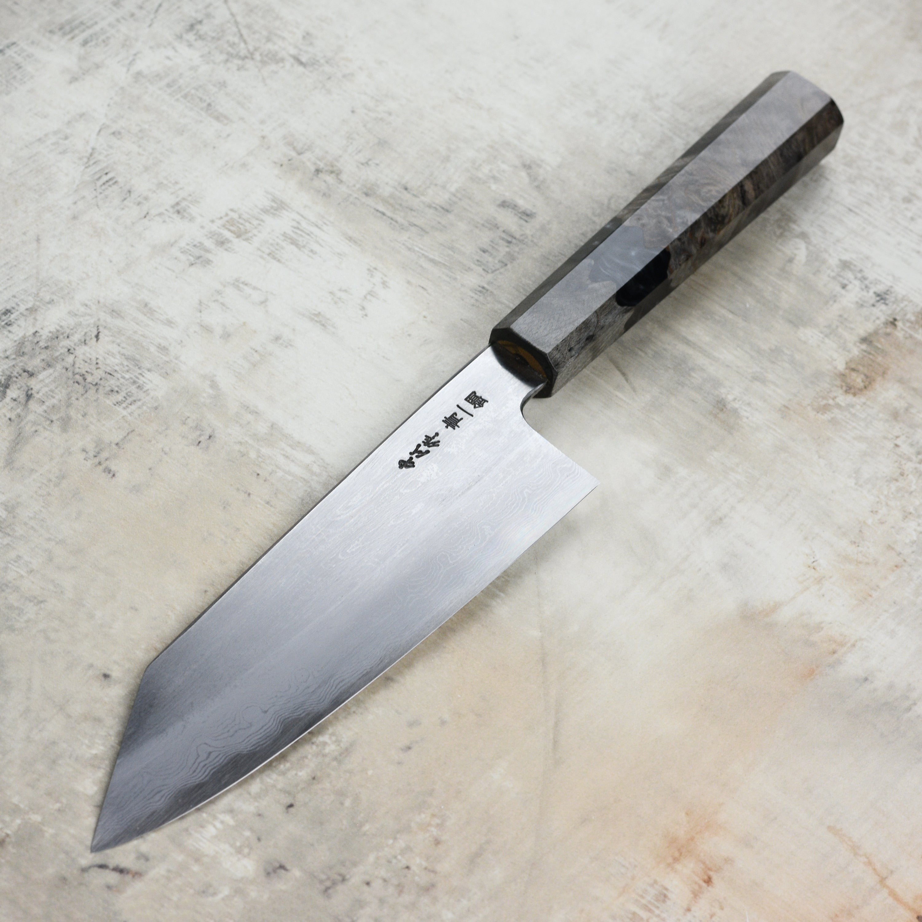 Nakagawa Aogami #1 Damascus 7" Bunka