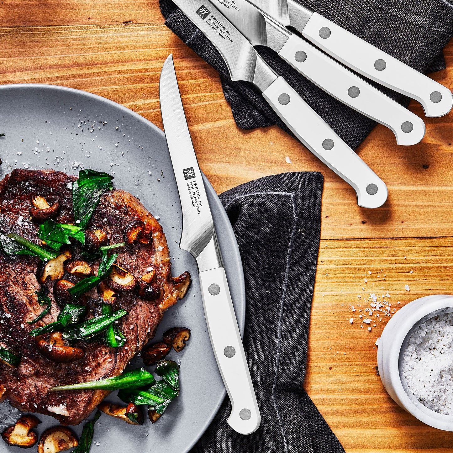 Zwilling Pro Le Blanc 4 Piece Steak Knife Set