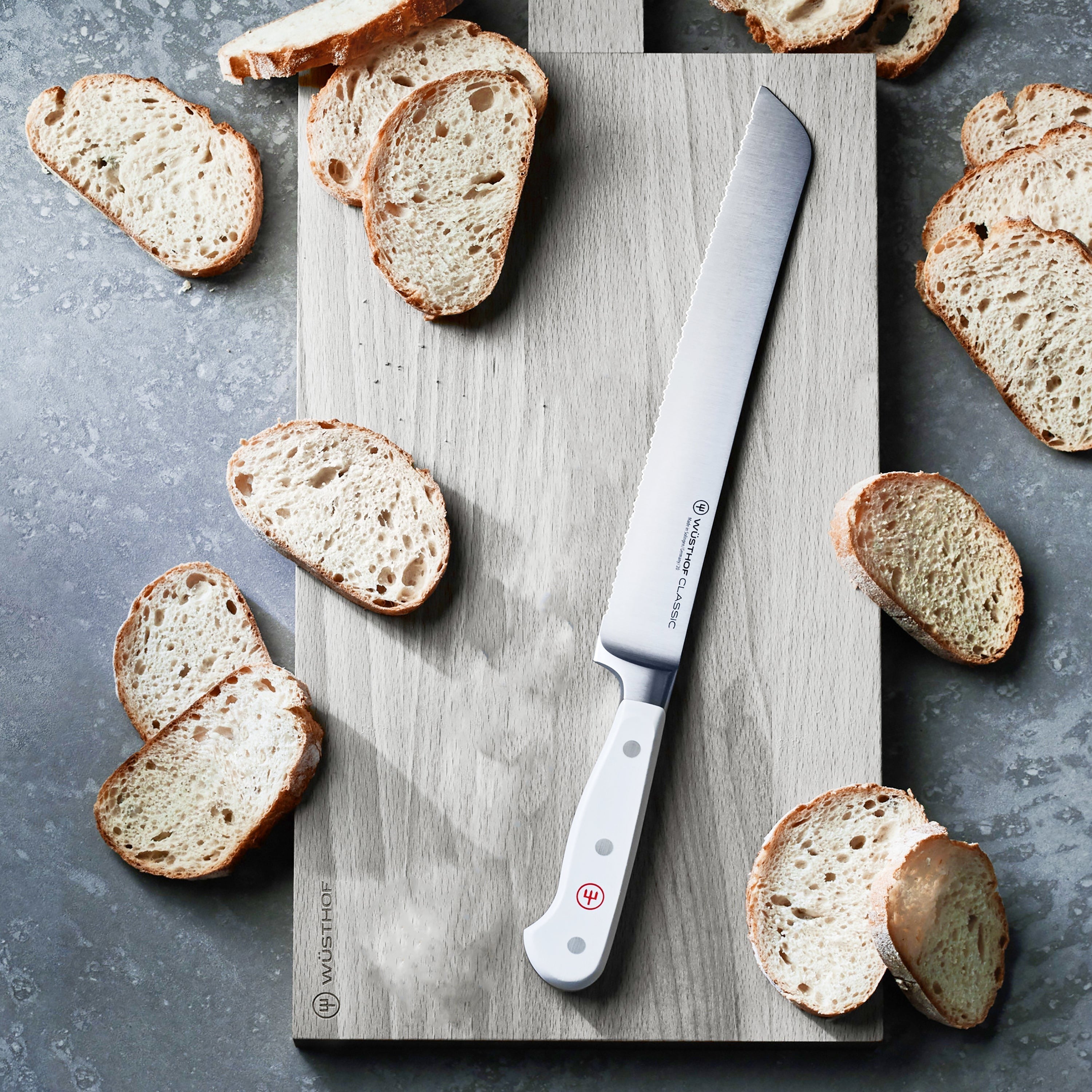 Wusthof Classic White 6 Piece Knife Block Set