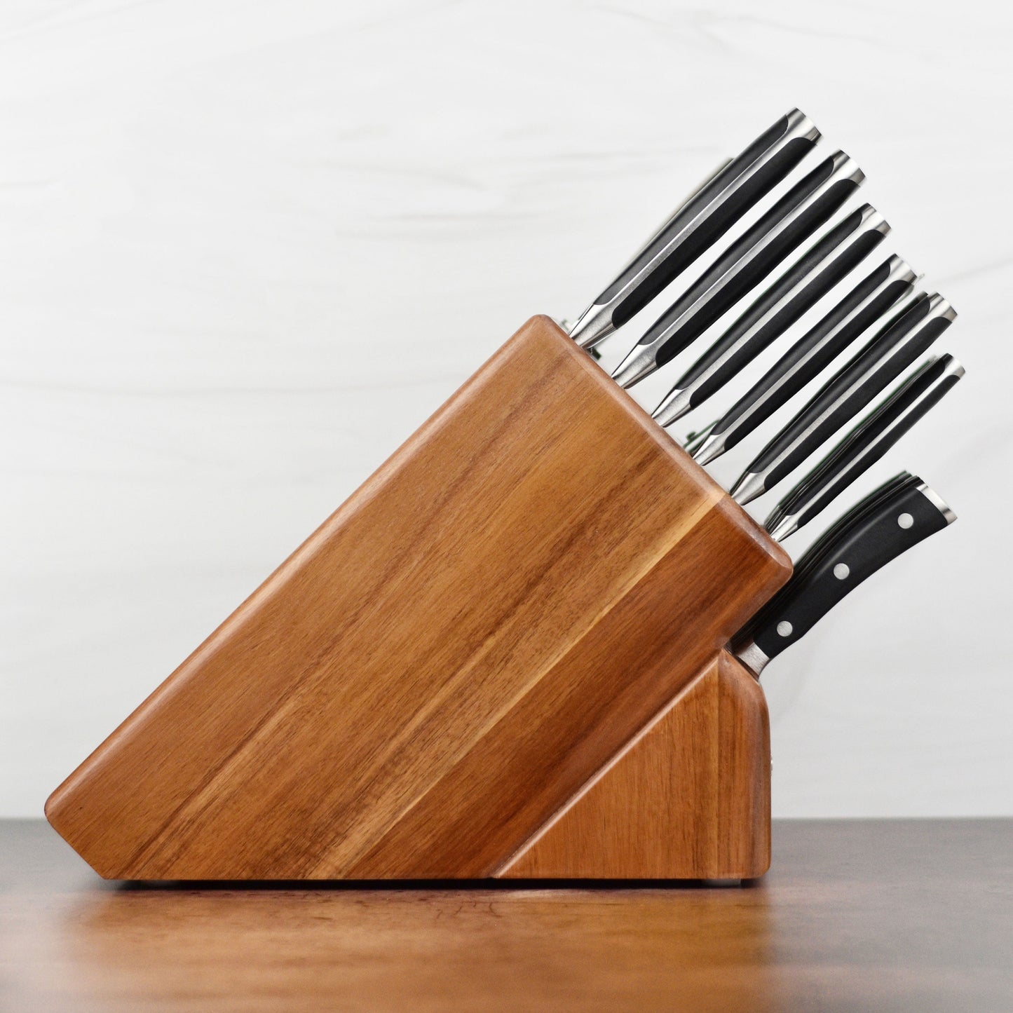 Wusthof Classic Ikon 26 Piece Acacia Ultimate Knife Block Set