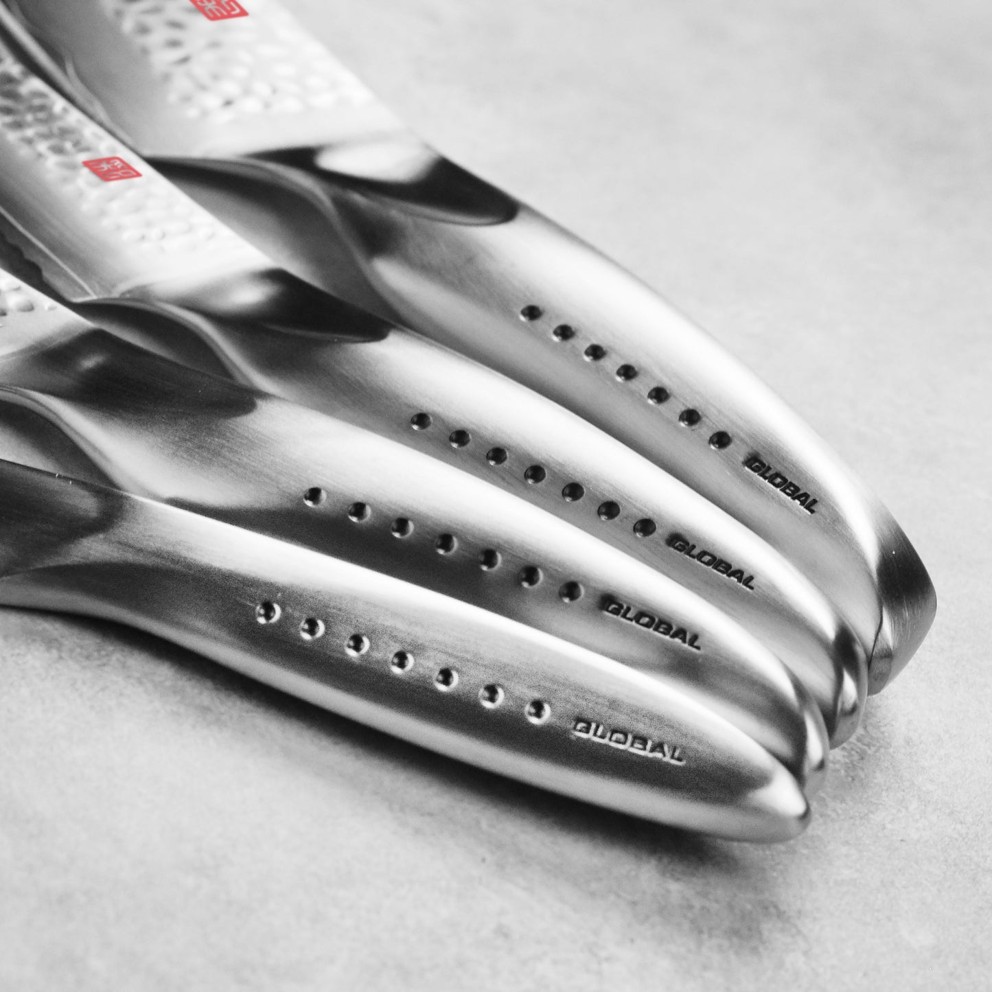 Global Sai 5 Piece Magnetic Knife Block Set