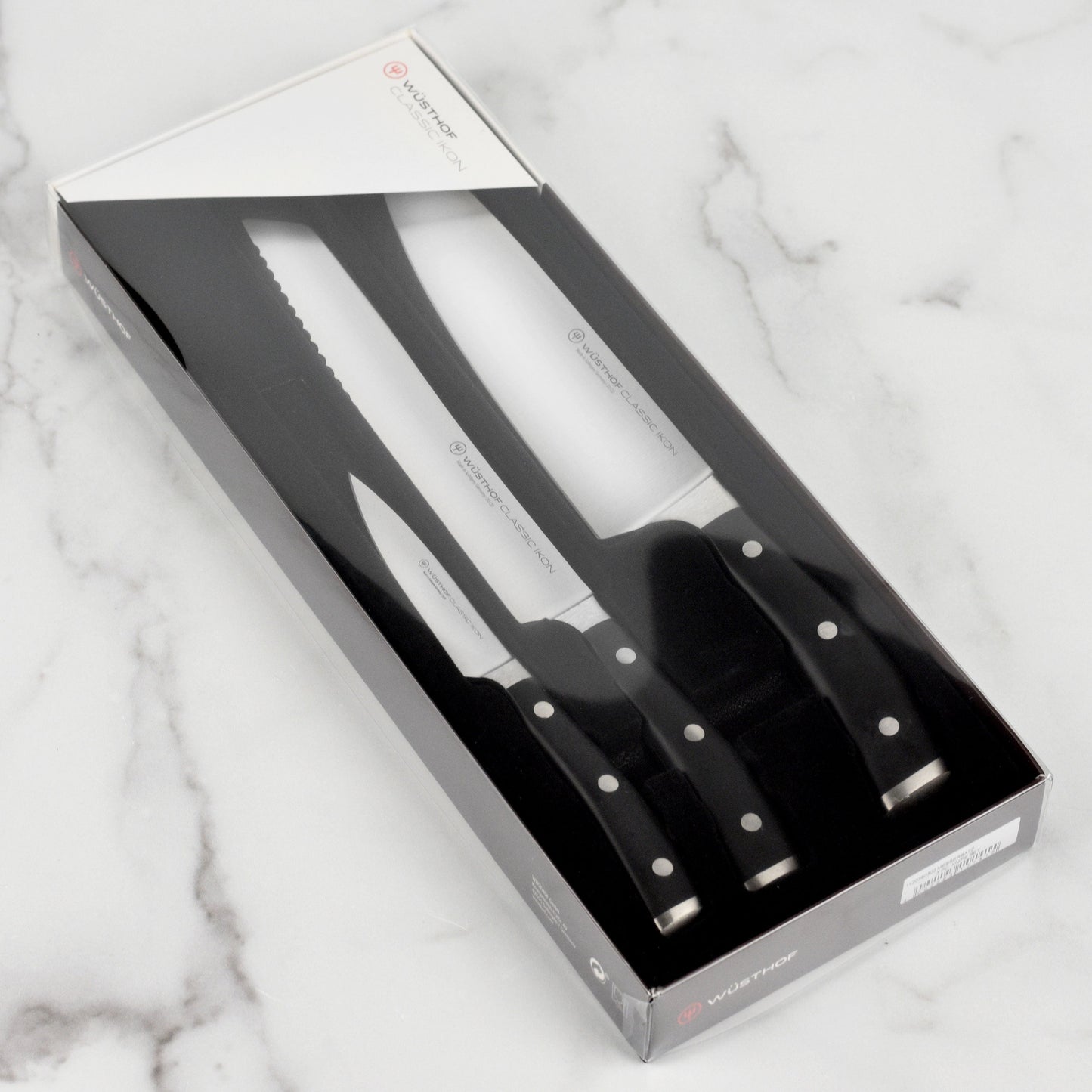 Wusthof Classic Ikon 3 Piece Knife Set