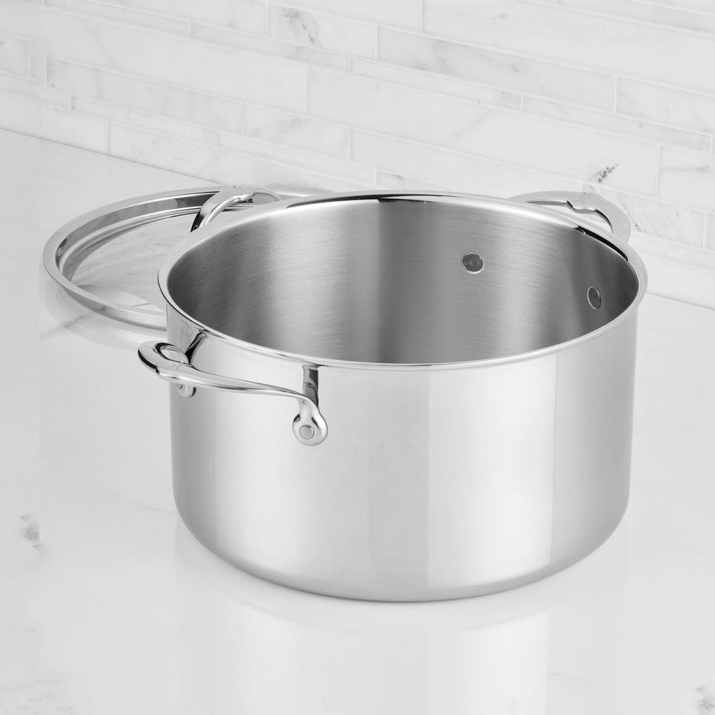 Hestan ProBond Luxe 8-quart Stainless Steel Stock Pot