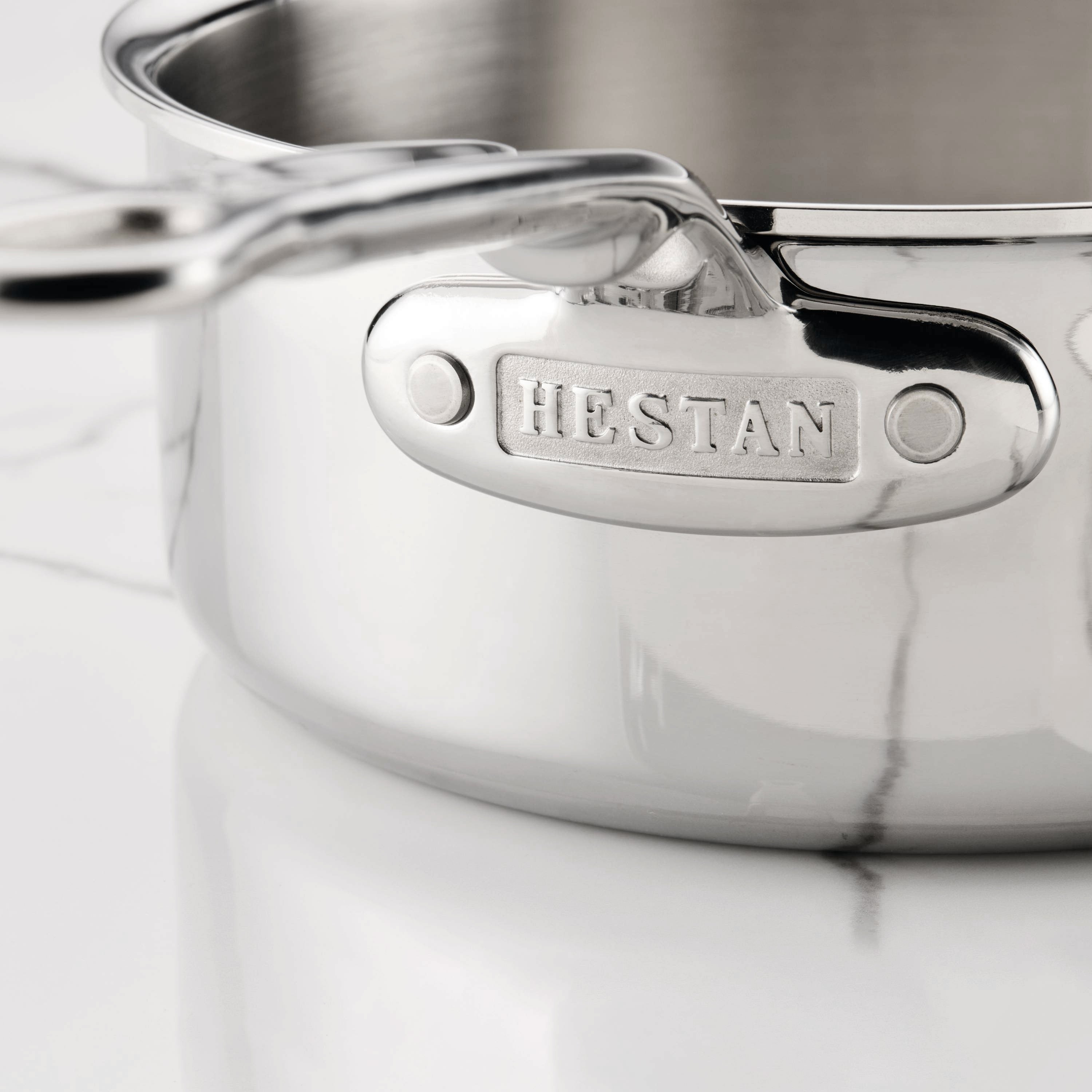 Hestan ProBond Luxe 4-quart Stainless Steel Saucepan