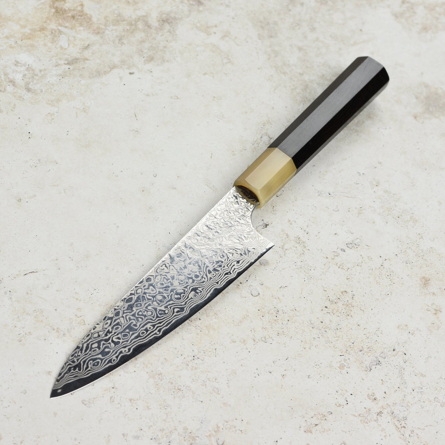 Hatsukokoro x Yauji Ginga34 Damascus 5.9" Petty