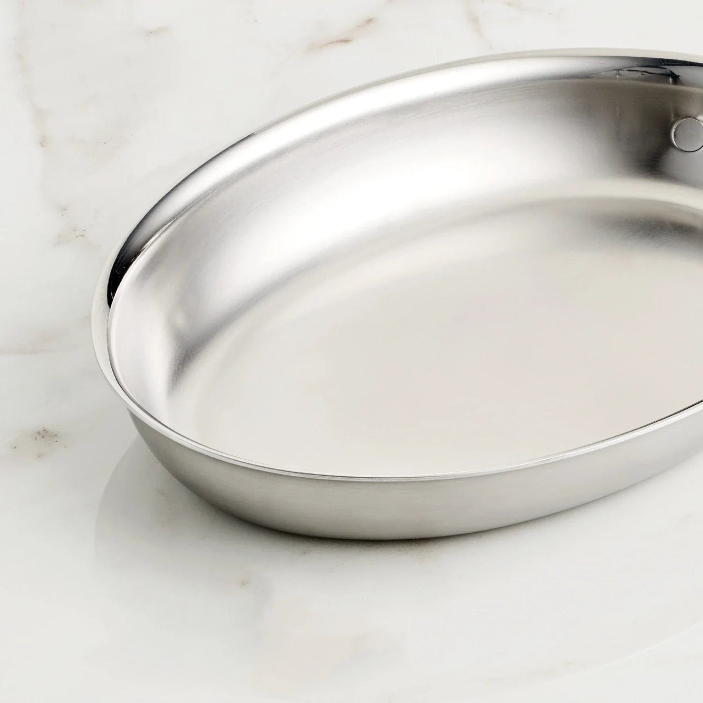 Hestan Tri-Ply Oval Fish Pan, 12.5" x 9"