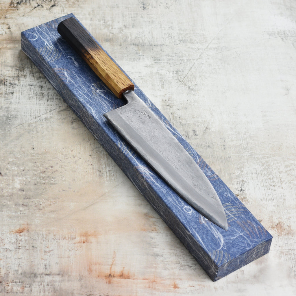 Motokyuuichi Aogami #2 Nashiji Stainless Clad 8.25" Gyuto