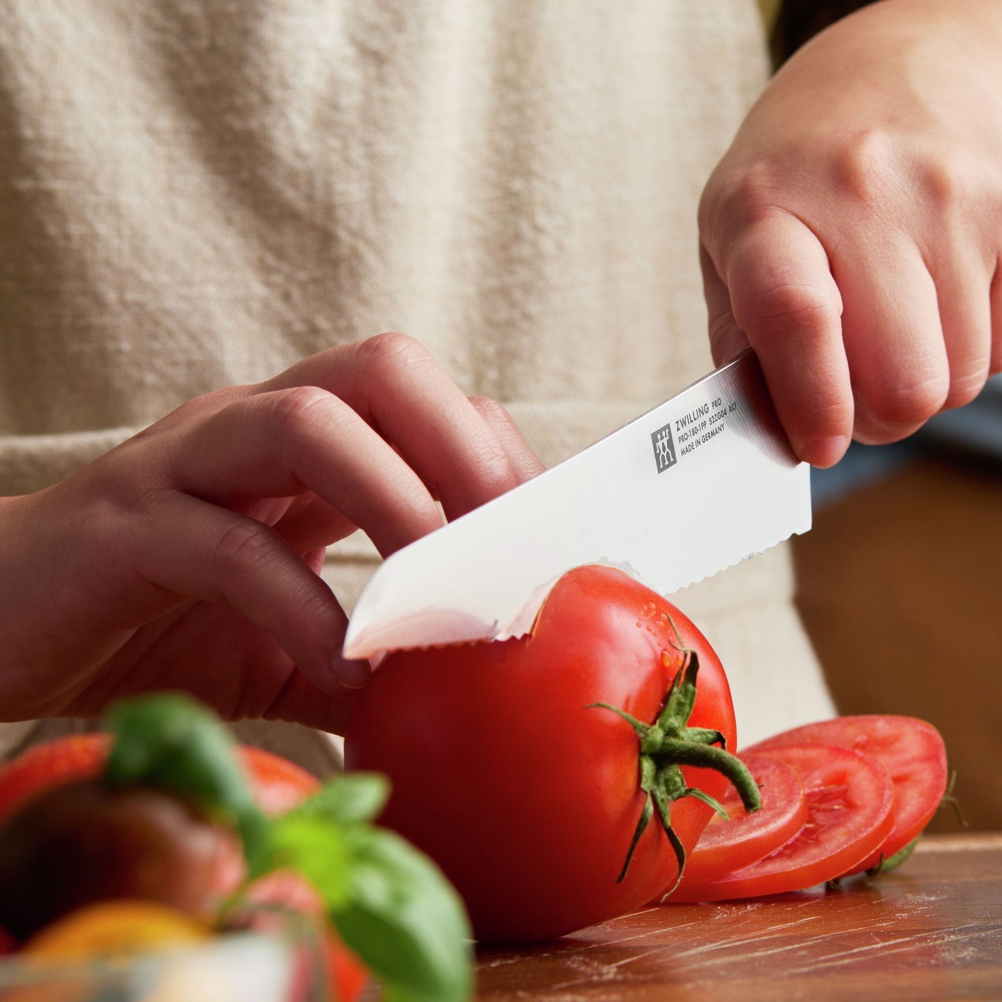 Zwilling Pro 7" Serrated Prep Knife