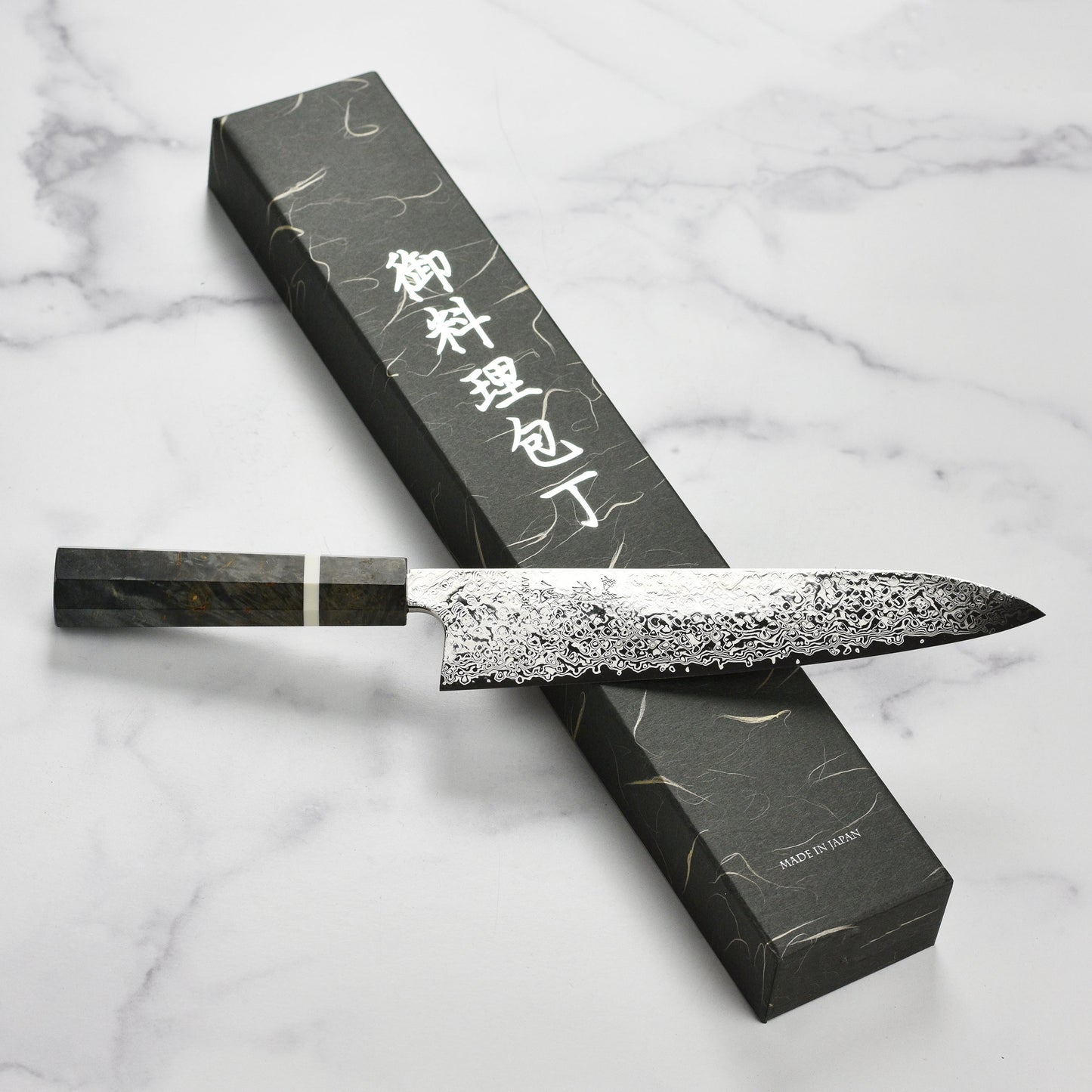Hatsukokoro x Yauji Ginga34 Damascus 9.4" Gyuto