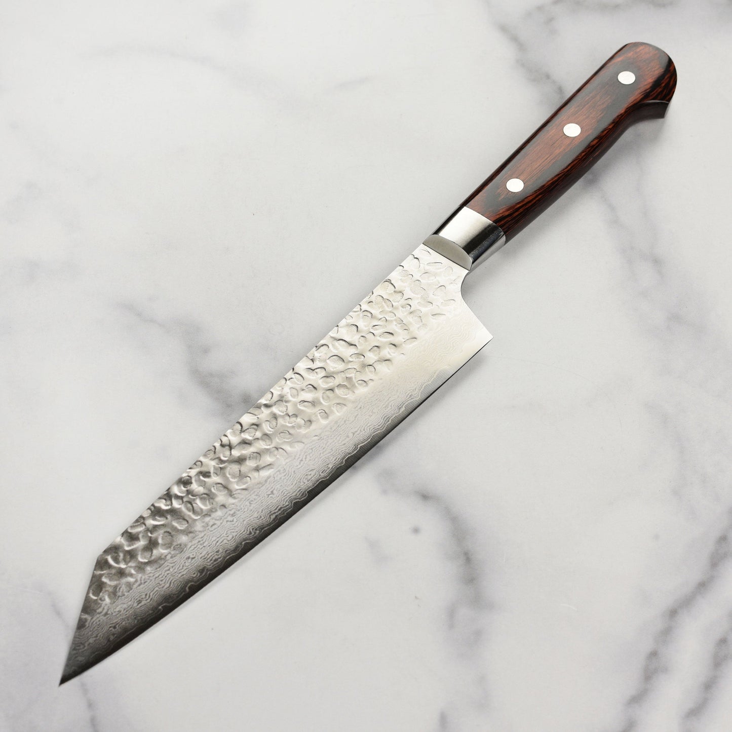 Takayuki Hammered Damascus 7.5" Bunka