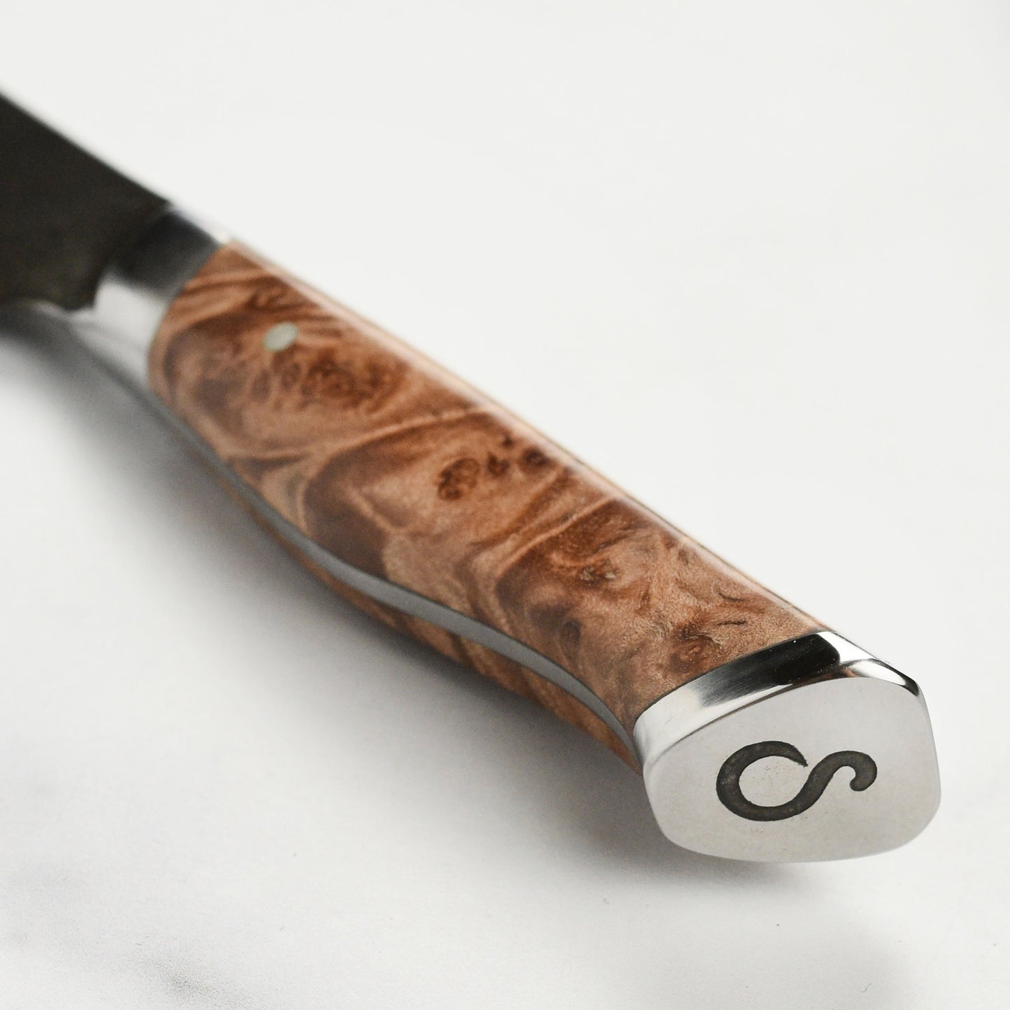 Steelport Carbon Steel 4" Paring Knife with Oregon Maple Magnetic Sheath