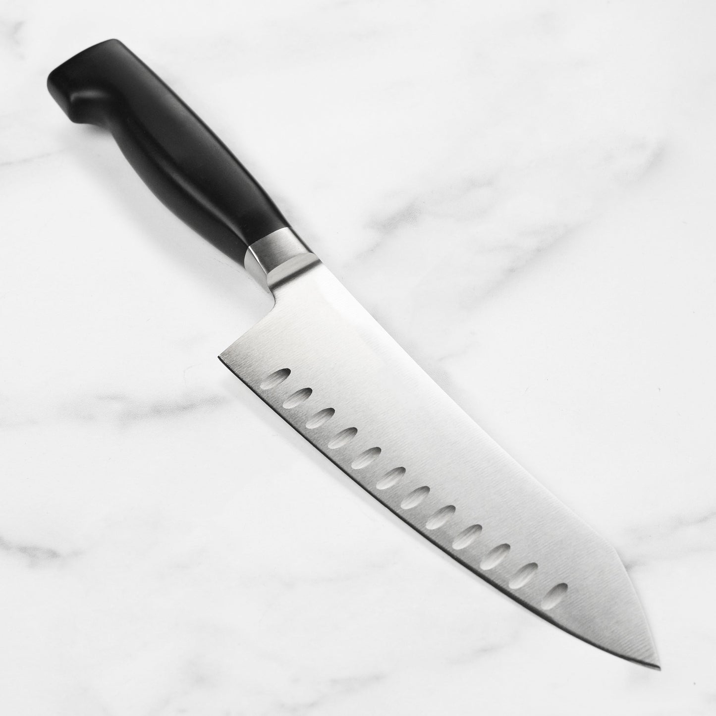 Zwilling Four Star 7" Hollow Edge Rocking Santoku Knife