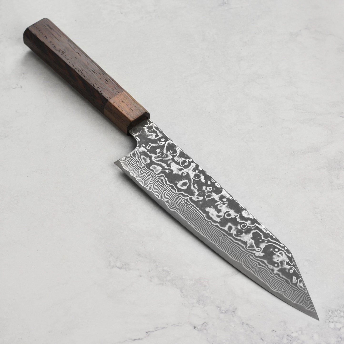 Hatono SG2 Kurozome Damascus 8.25" Kiritsuke Gyuto