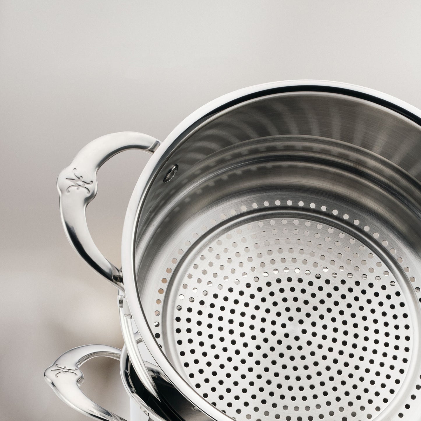 Hestan ProBond Luxe 3-quart Stainless Steel Soup Pot & Steamer Set