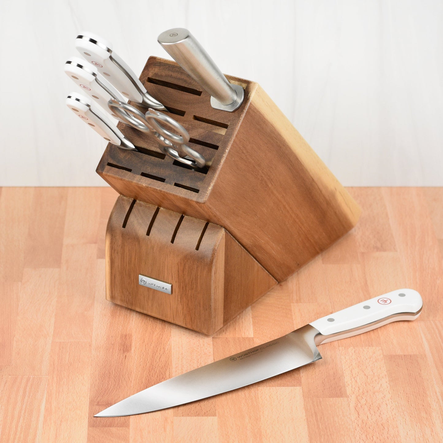 Wusthof Classic White 7 Piece Knife Block Set
