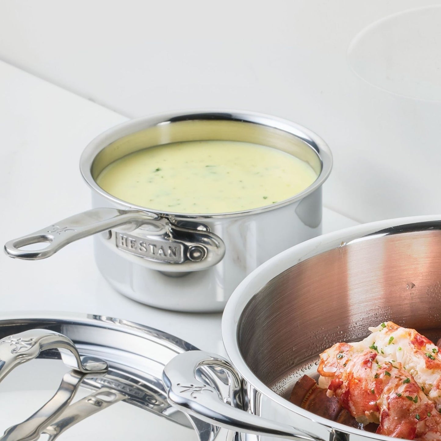Hestan ProBond Luxe 0.75-quart Stainless Steel Butter Warmer