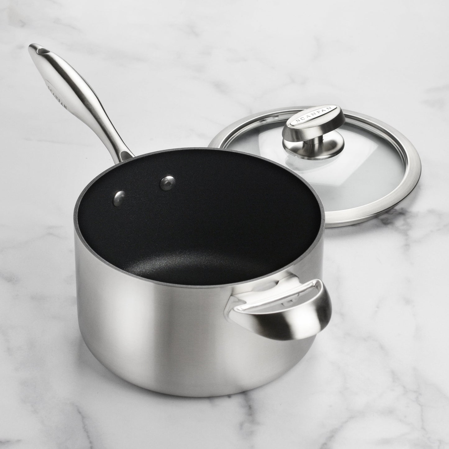 Scanpan CX+ 4-quart Stainless Steel Nonstick Saucepan