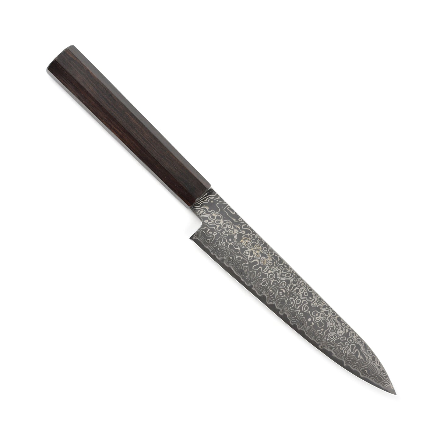 Hatsukokoro Ryuhyo SG2 Kurozome Damascus 5.9" Petty