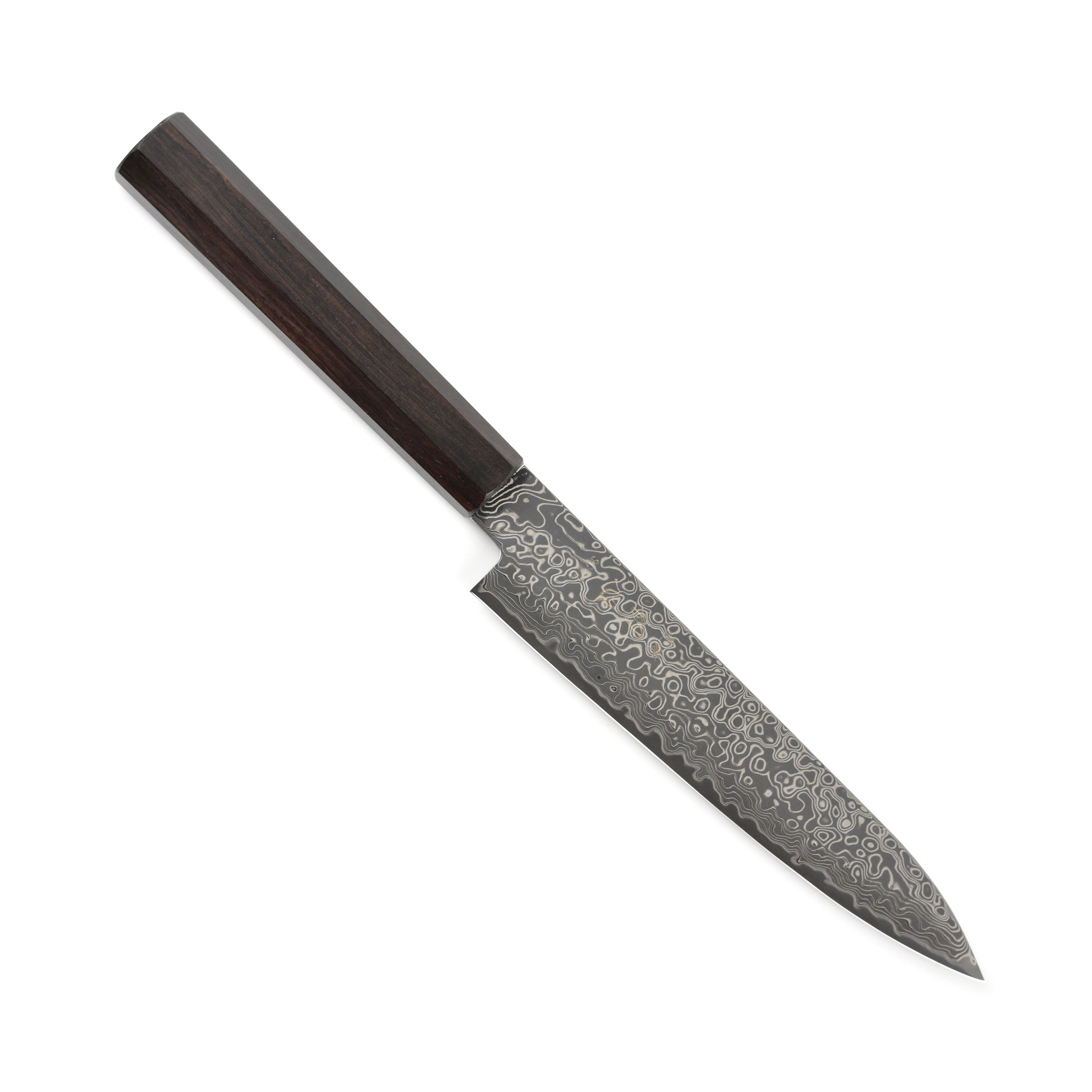 Hatsukokoro Ryuhyo SG2 Kurozome Damascus 5.9" Petty