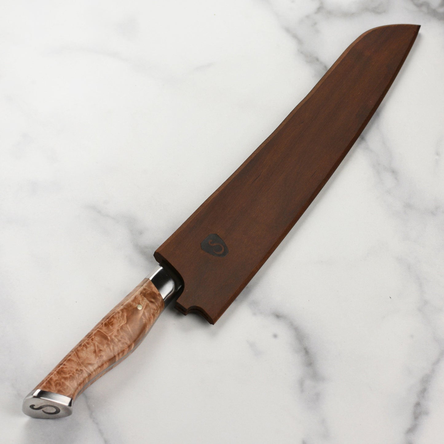 Steelport Oregon Maple Magnetic Sheath for 10" Bread & Slicing Knives