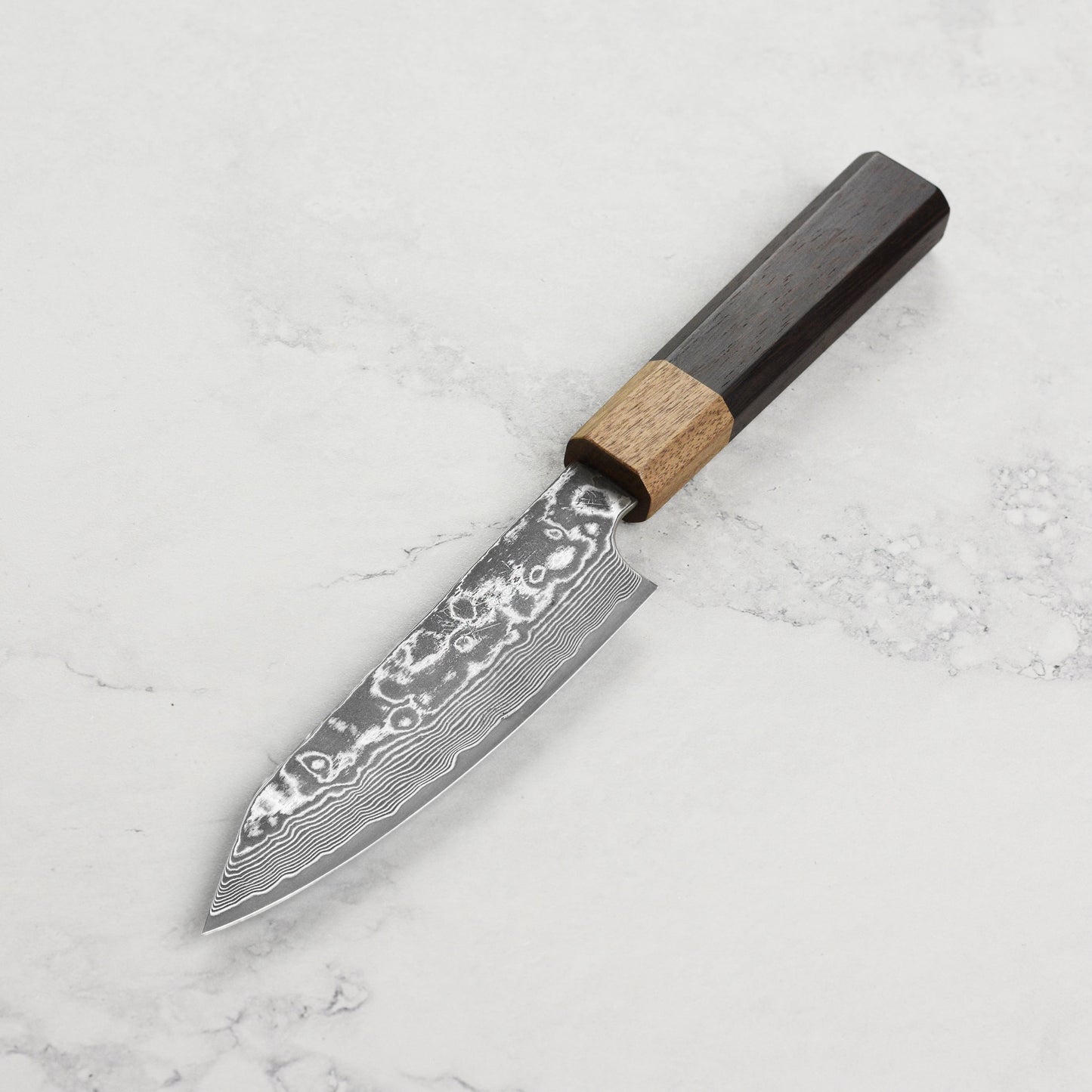 Hatono SG2 Kurozome Damascus 5.3" Kiritsuke Petty