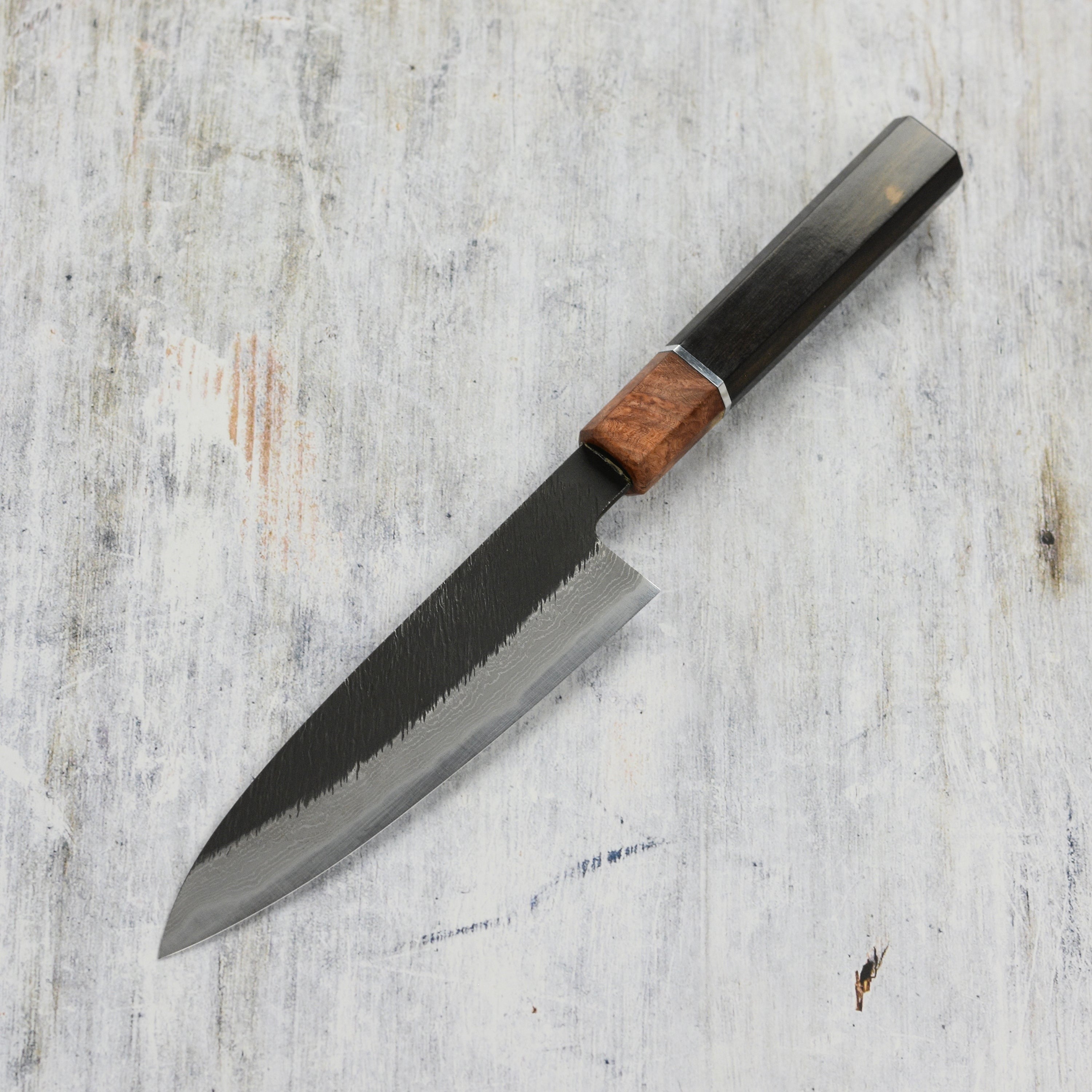 Hinoura Shirogami #2 Matsuba Damascus 5.3" Petty