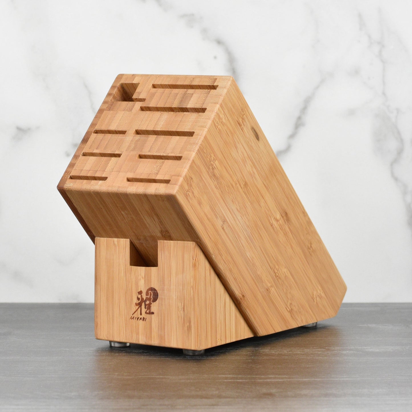 Miyabi 10 Slot Bamboo Knife Block