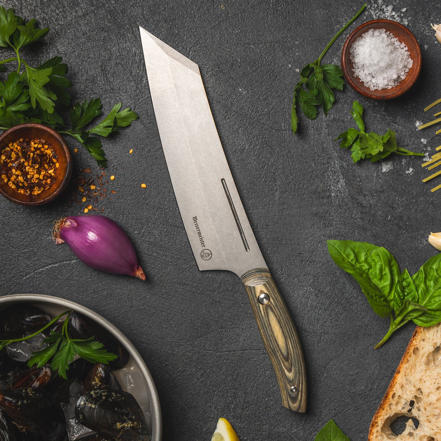 Messermeister Carbon 8" Chef's Knife