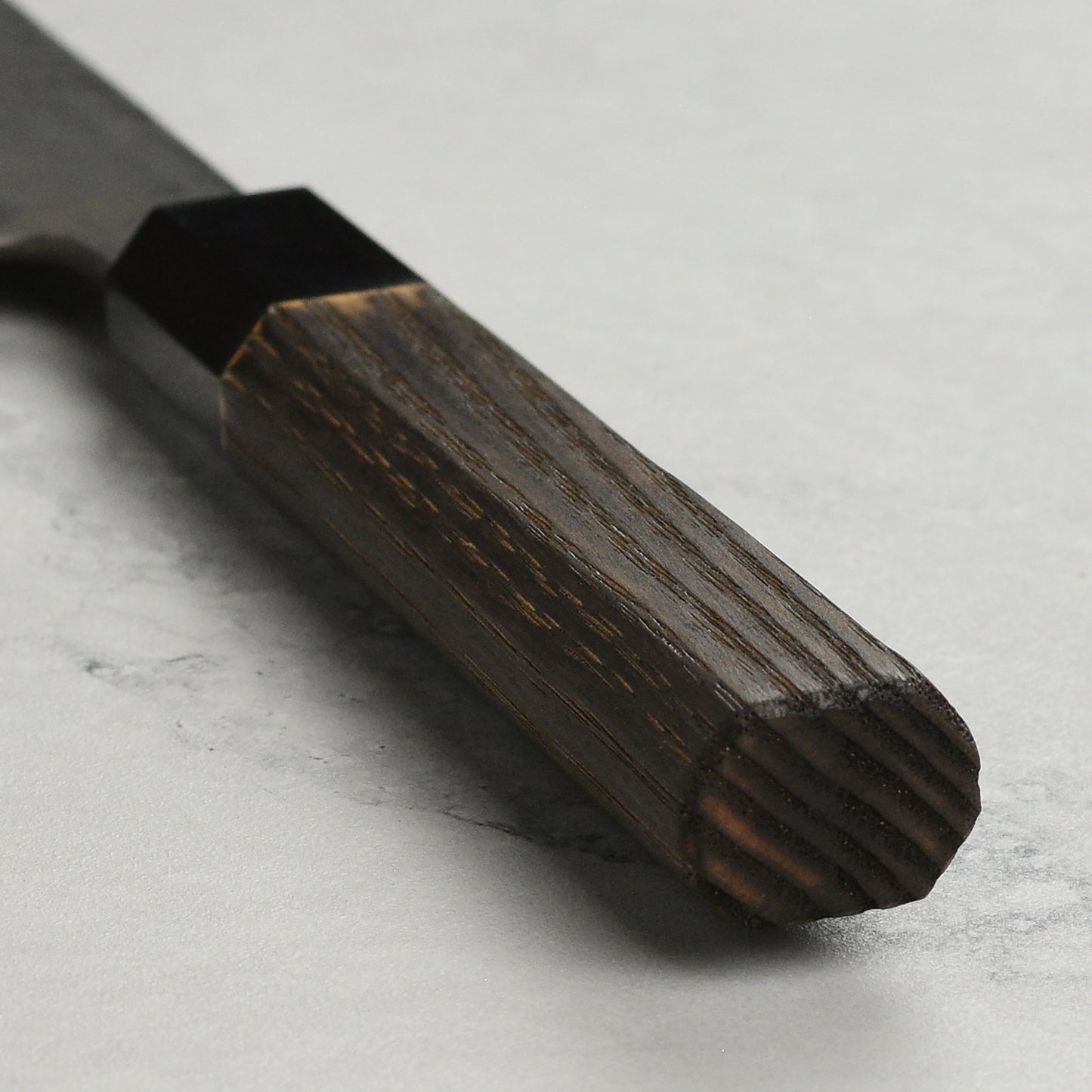 Hinoura Shirogami #2 Kurouchi Tsuchime 7" Nakiri