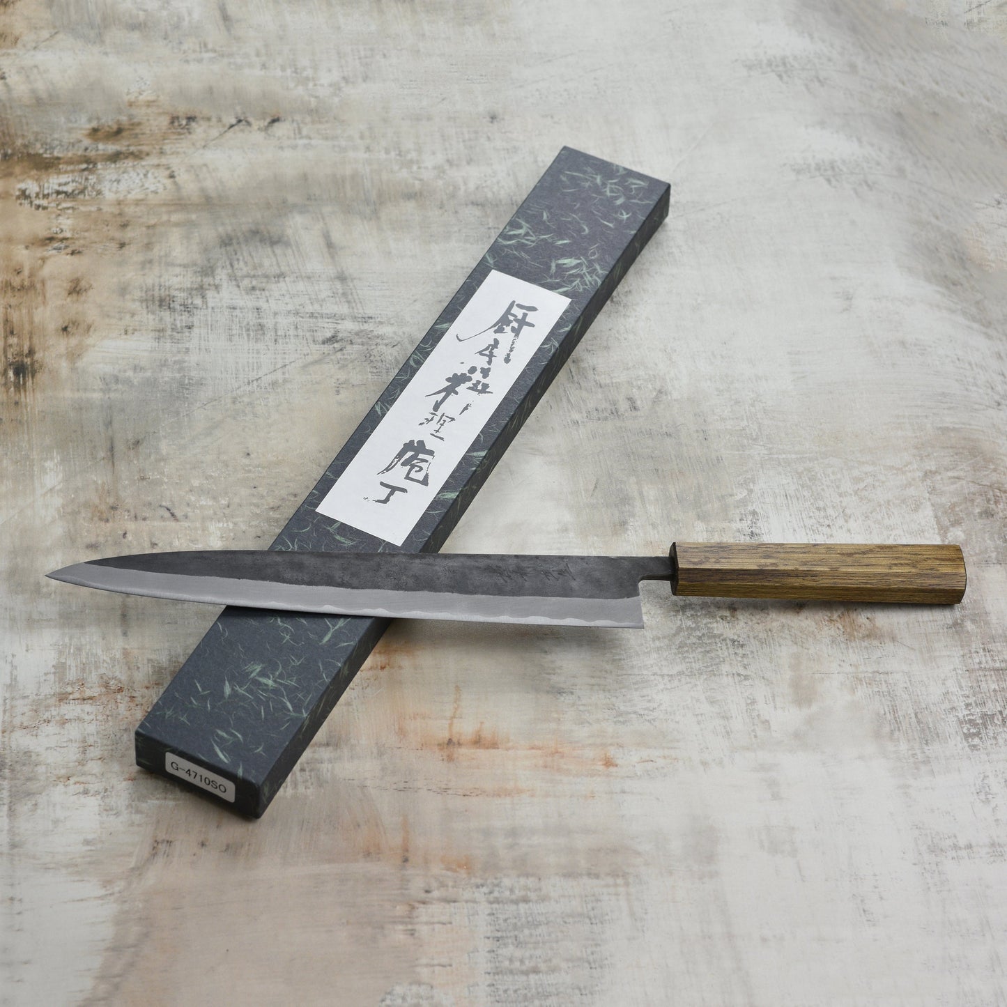 Shiro Kamo Aogami Super Kurouchi Stainless Clad 10.6" Sujihiki