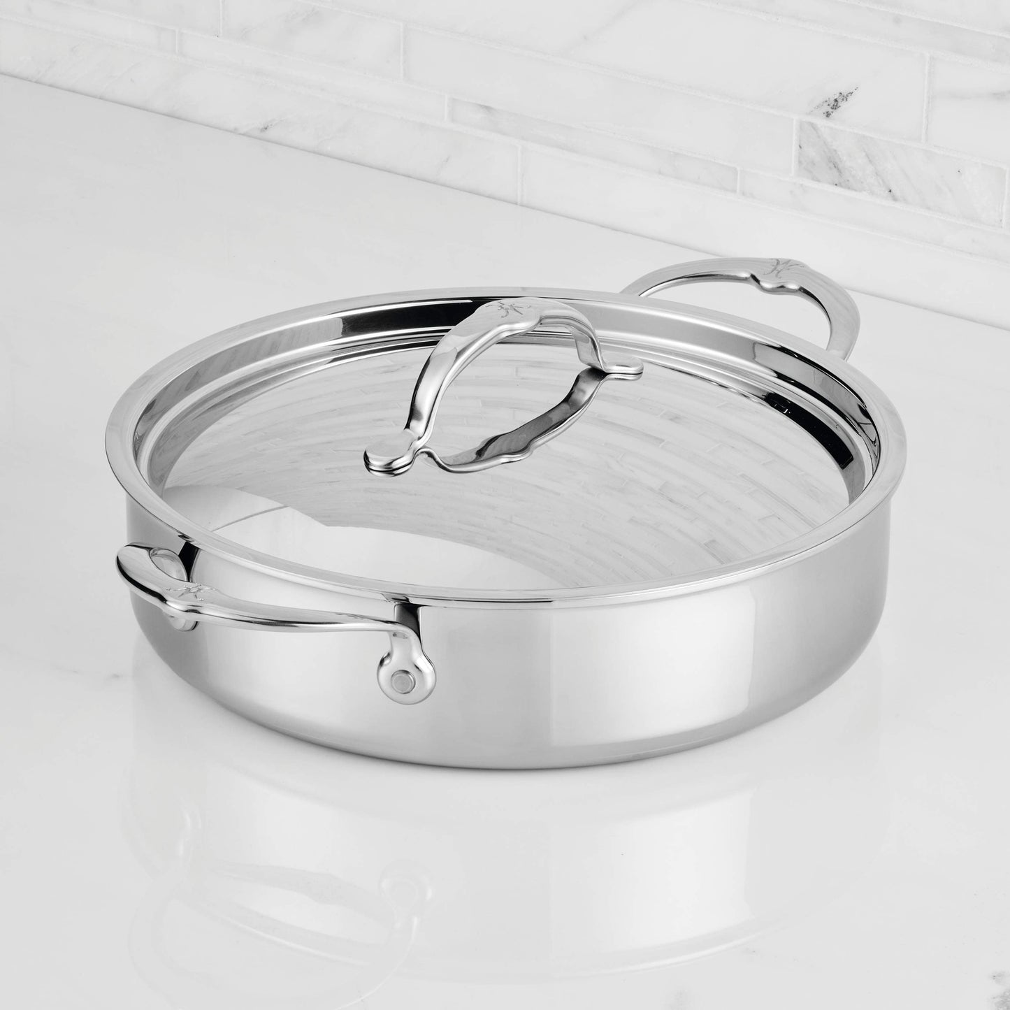 Hestan ProBond Luxe 3.5-quart Stainless Steel Sauteuse