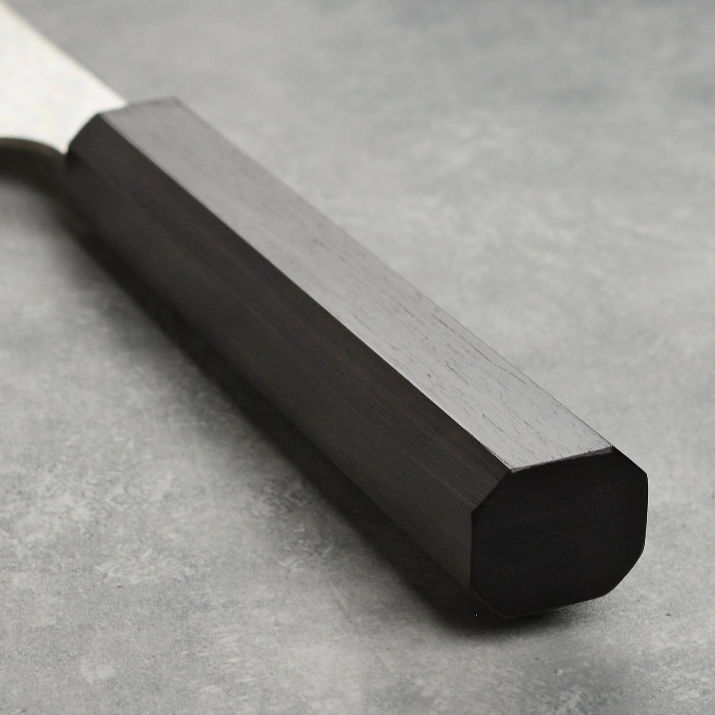 Saji Rainbow Damascus 6.7" Bunka, Ebony