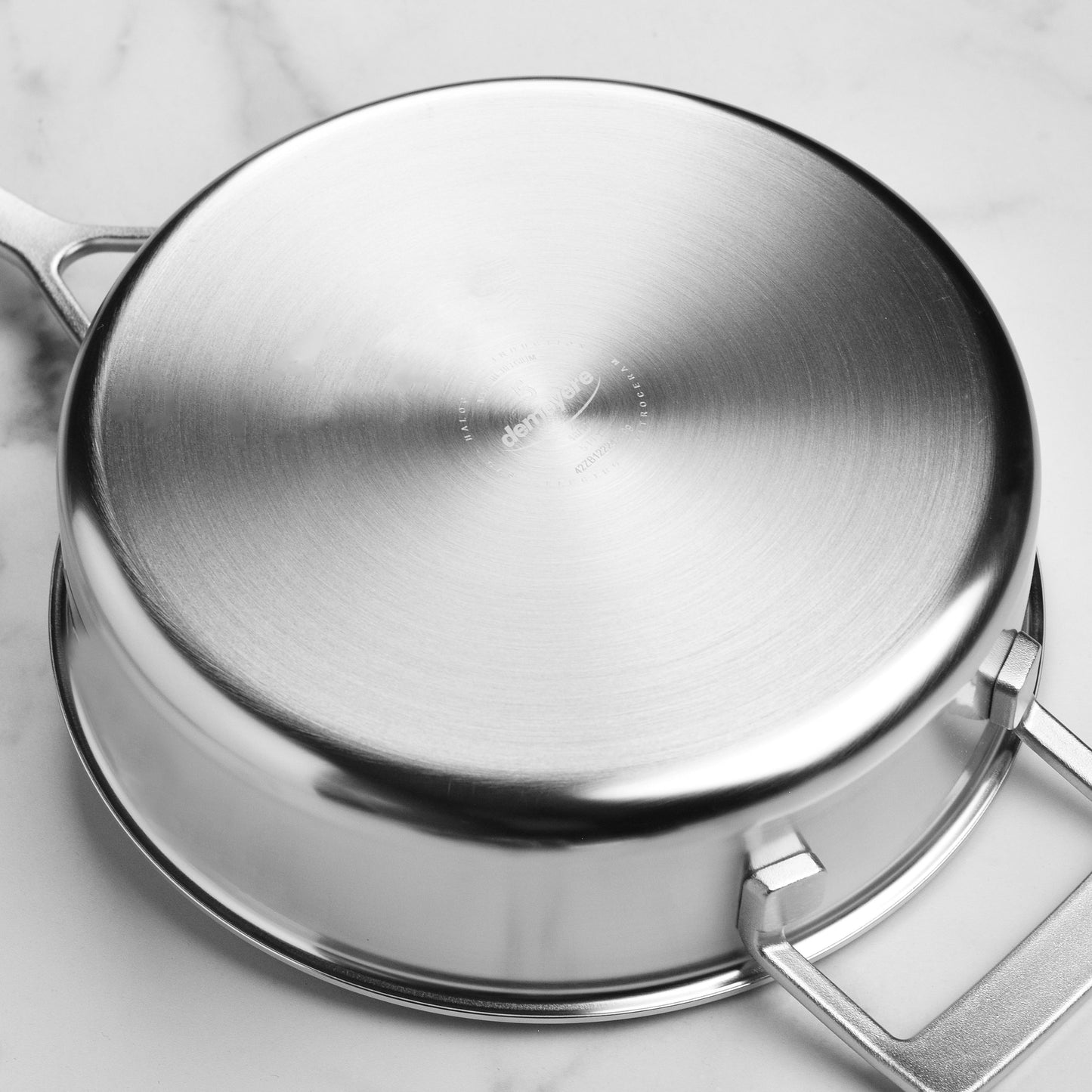 Demeyere Industry5 3-quart Stainless Steel Saute Pan
