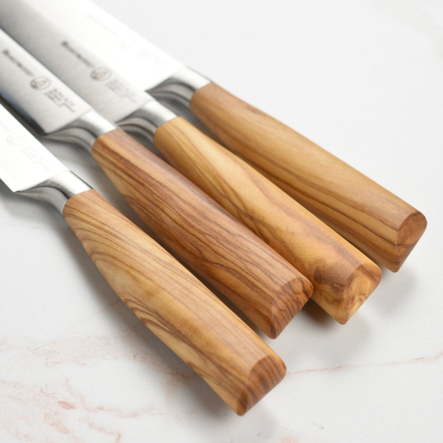 Messermeister Oliva Elite 4 Piece Steak Knife Set