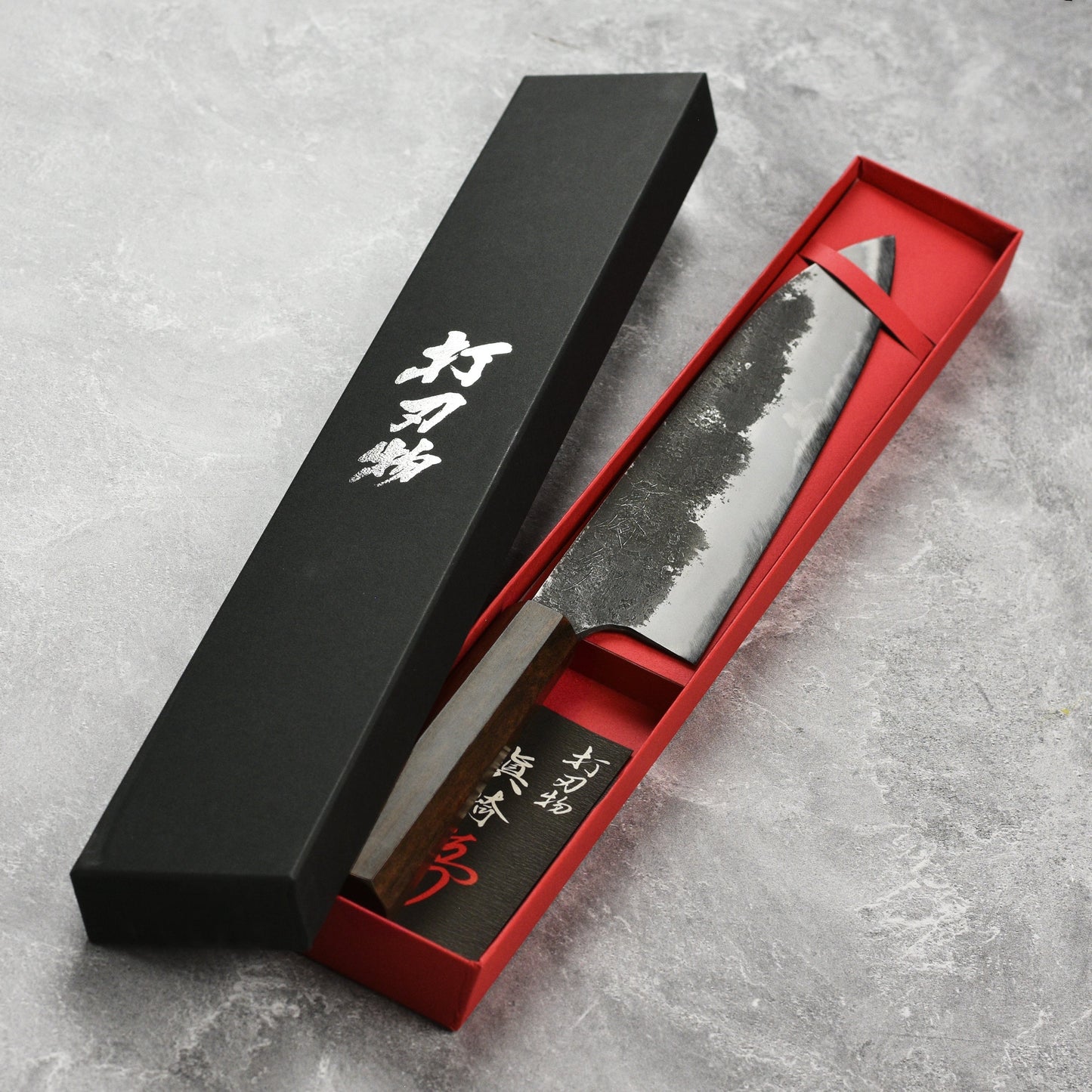 Mazaki Shirogami #2 Kurouchi Nashiji 9.4" Gyuto