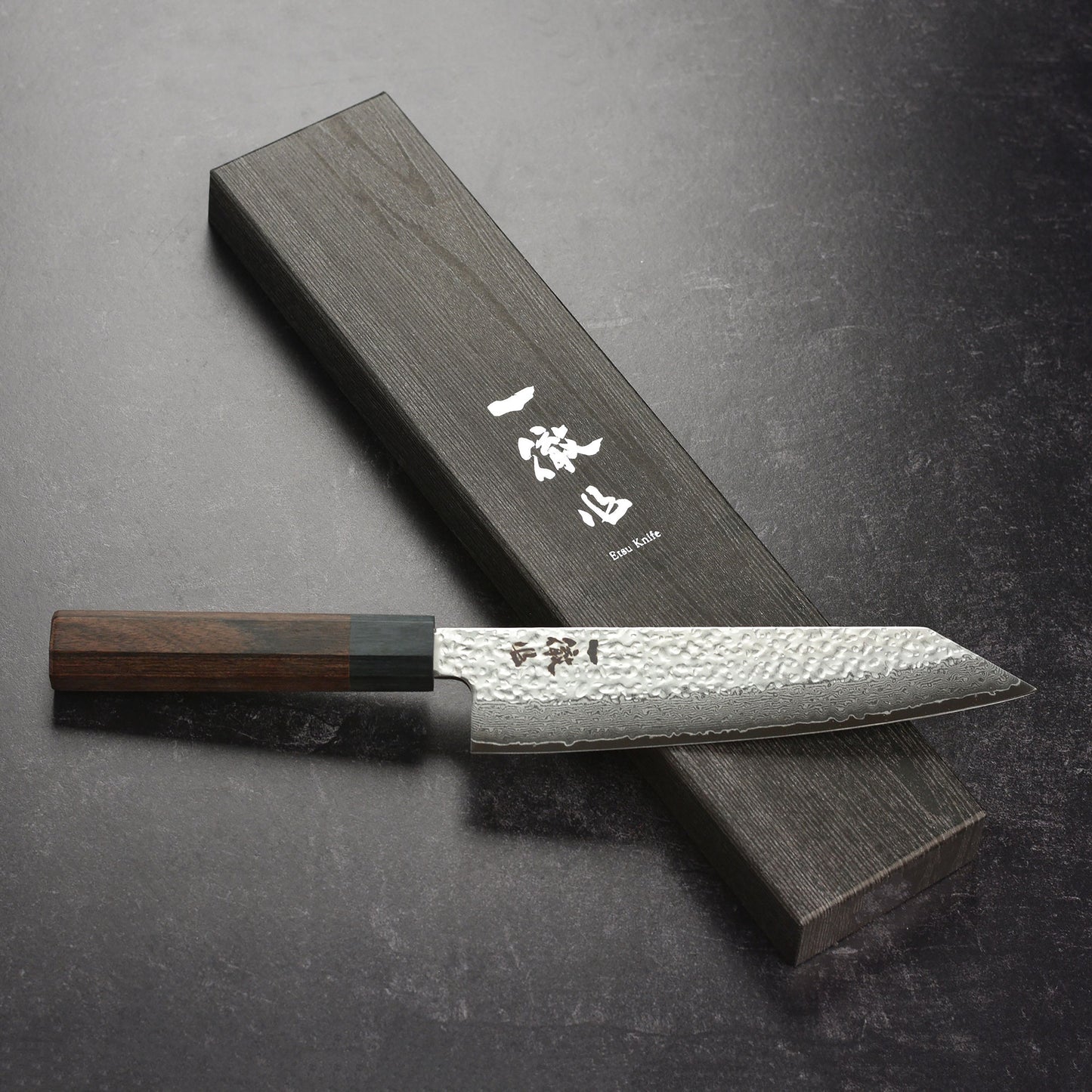 Ittetsu VG10 Hammered Damascus 7.5" Bunka